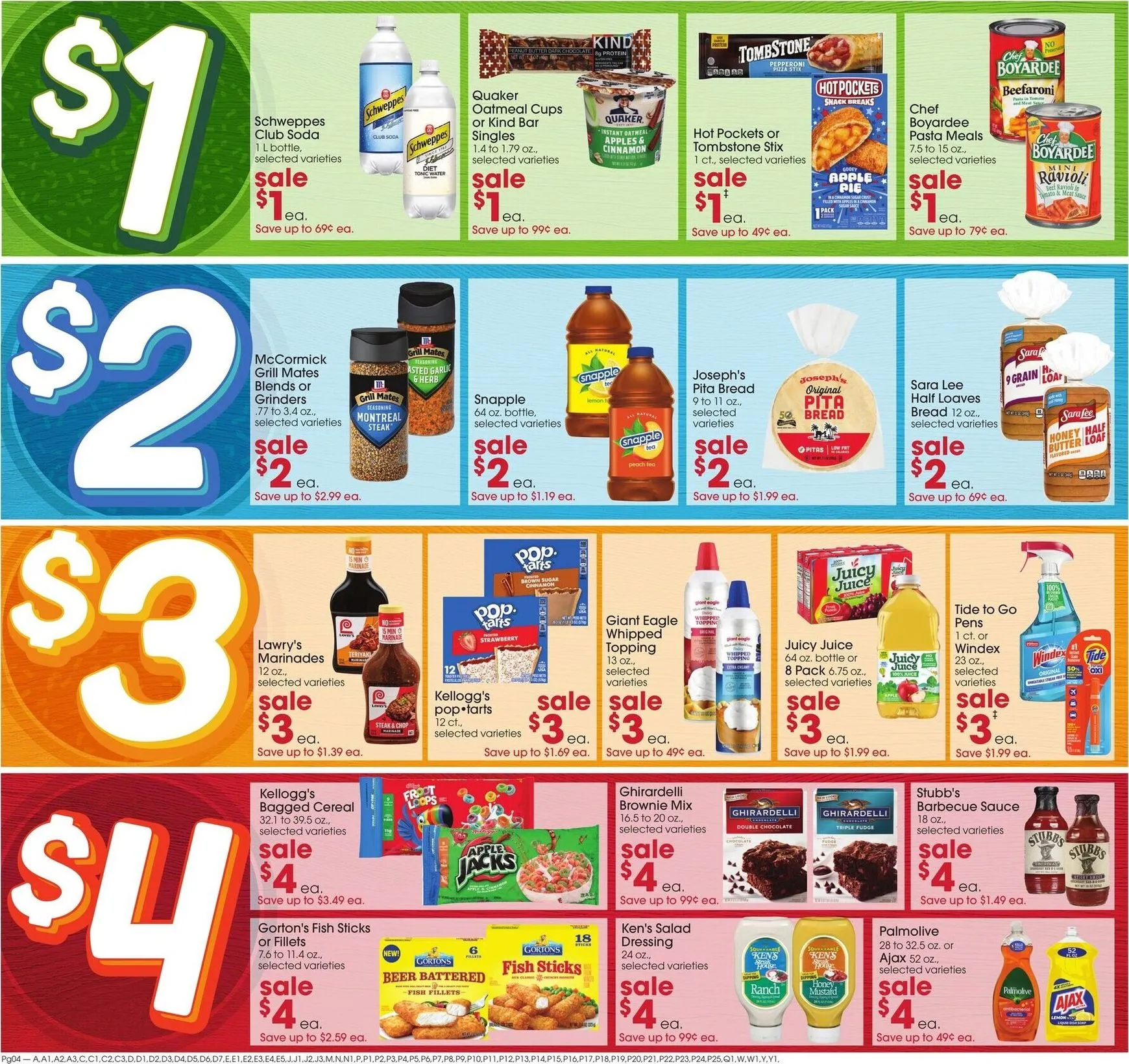 Weekly ad Current Giant Eagle leaflet valid from Thursday 08/27/2026 to Wednesday 09/02/2026 from August 27 to September 2 2026 - Page 2