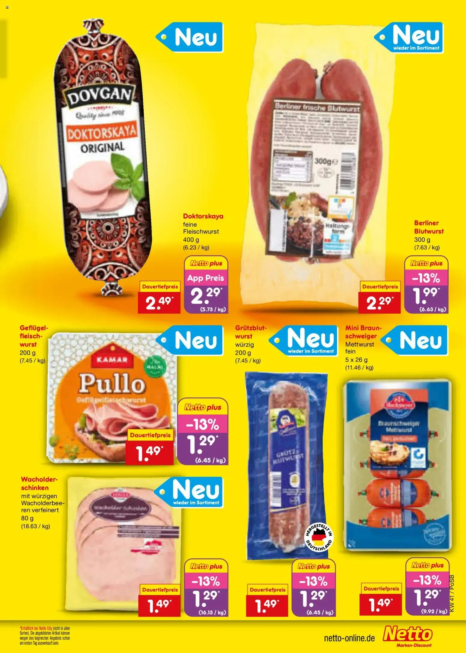Netto Marken-Discount Prospekt (ab 05.10.2026) » Angebote van 5 oktober tot 10 oktober 2026 - Folder pagina 19
