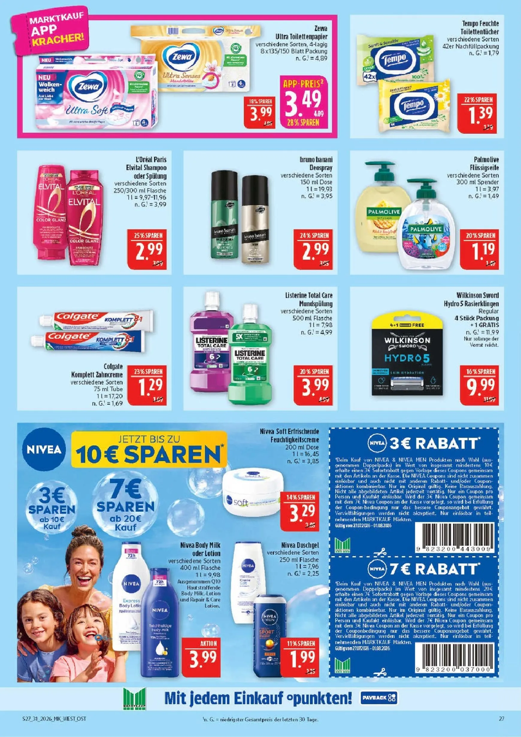 Marktkauf Prospekt nächste Woche – von Montag 27.07.2026 bis Samstag 01.08.2026 von 27. Juli bis 1. August 2026 - Prospekt seite 27