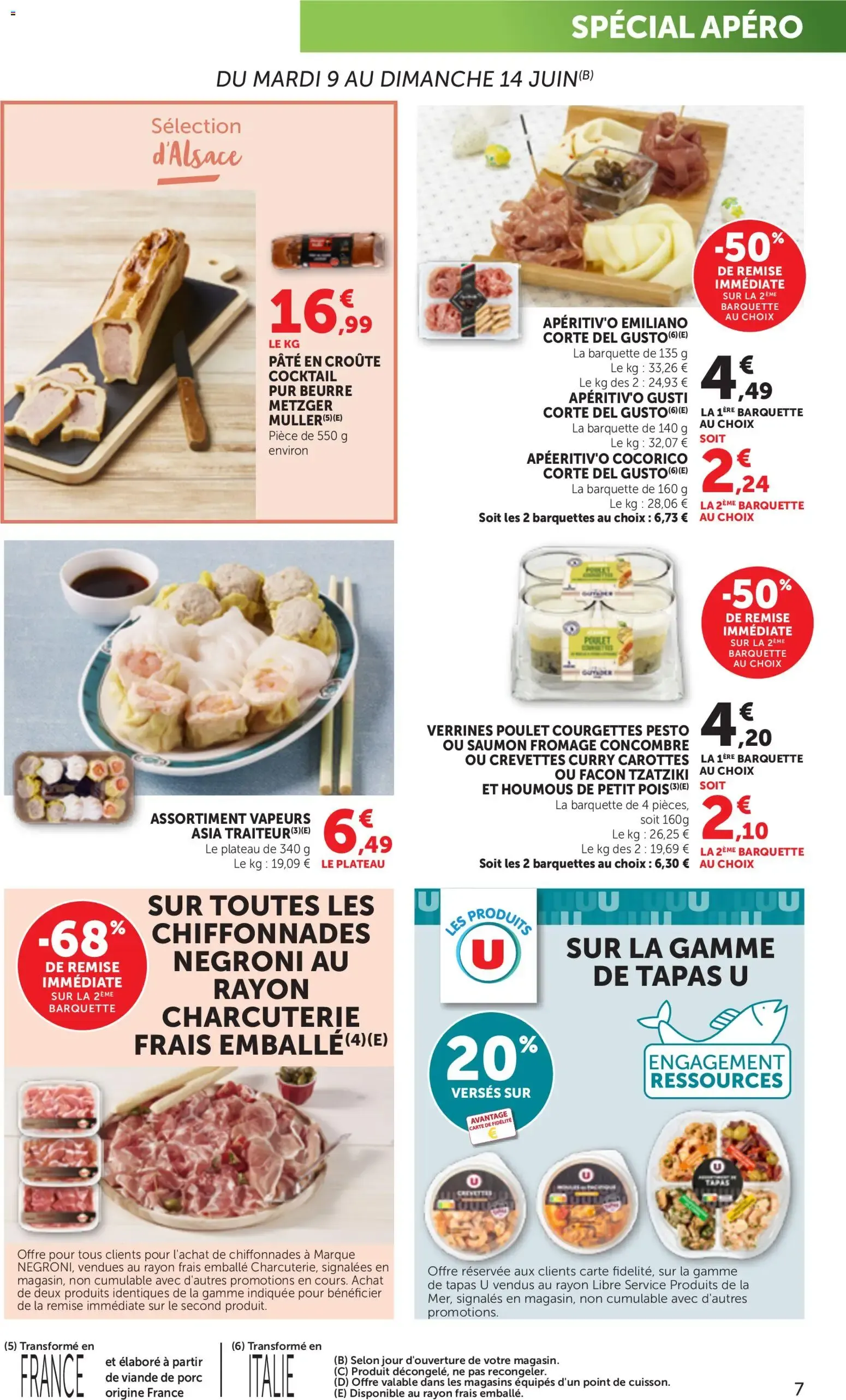 bi1 Supermarché - Coup d'envoi DES PRIX BAS du 9 juin au 21 juin 2026 - Catalogue page 7