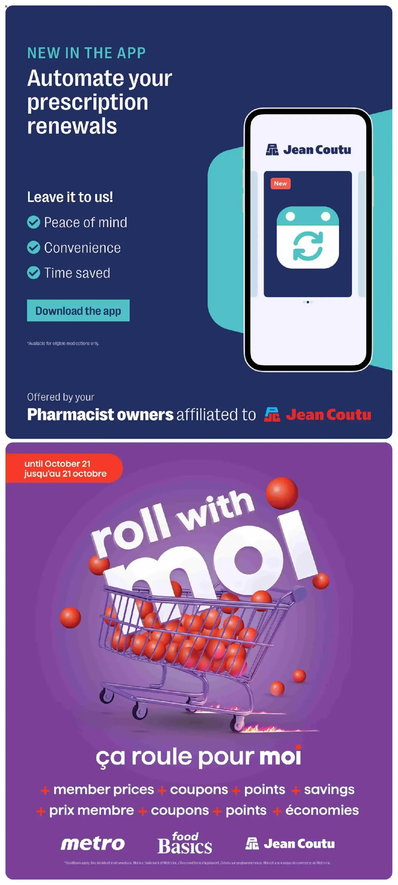 Jean Coutu weekly flyer from Sep 24, 2026 > weekly specials & deals from September 24 to September 30 2026 - flyer page 9