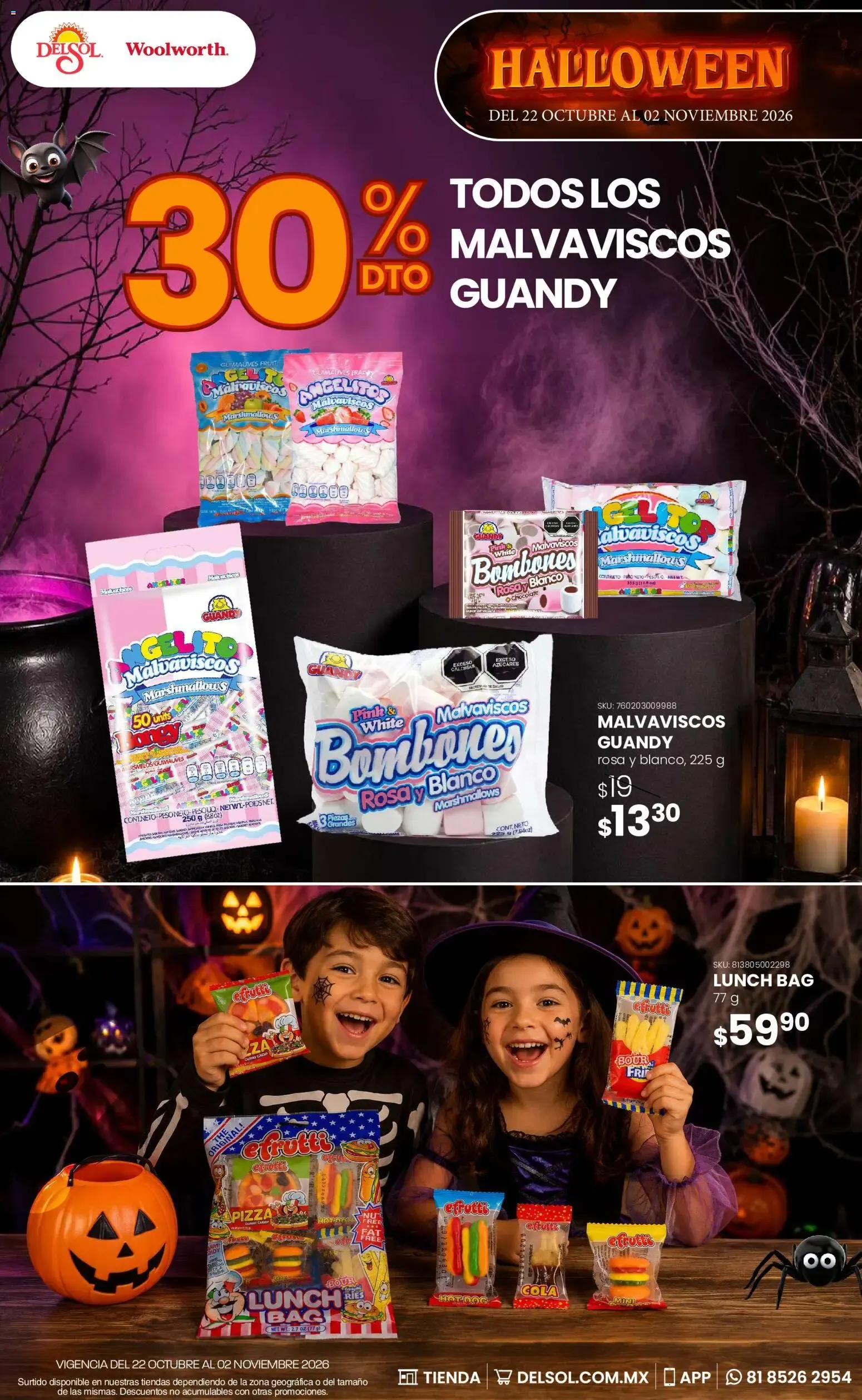 Catálogo de Del Sol y Woolworth catálogo Halloween (22/10/2026 - 02/11/2026) - catálogo en línea 22 de octubre al 2 de noviembre 2026 - Pagina 8
