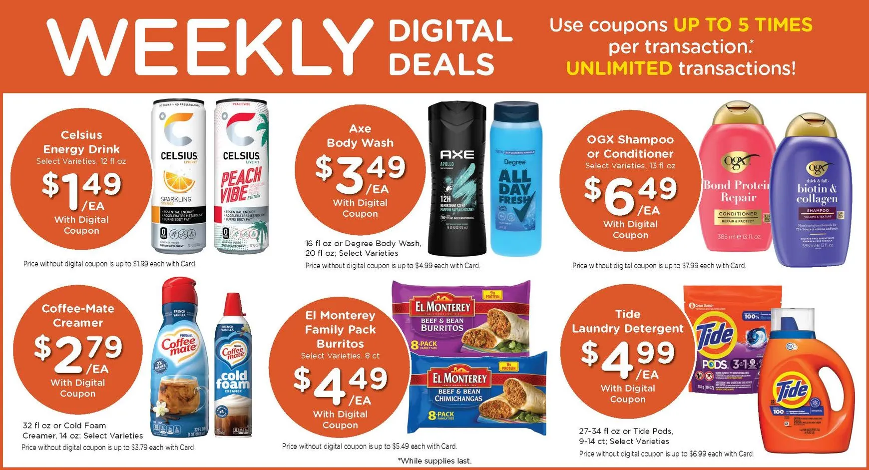 Weekly ad Current City Market leaflet valid from Wednesday 07/29/2026 to Tuesday 08/04/2026 from July 29 to August 4 2026 - Page 5