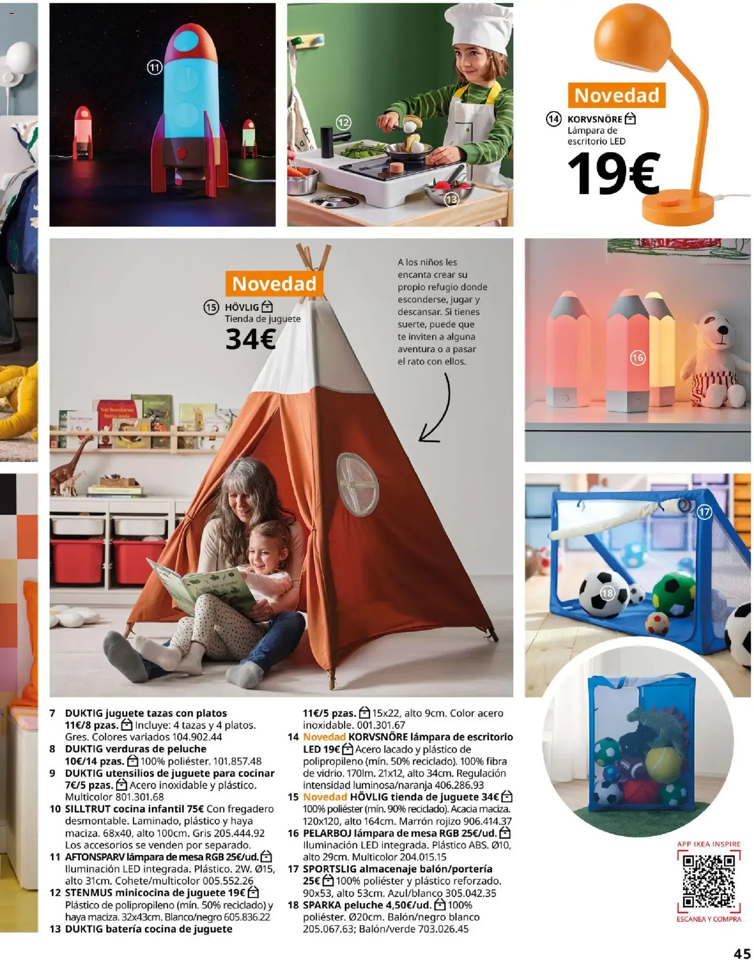 Catálogo de IKEA - Accesorios y decoración del 01/09/2026 1 de septiembre al 31 de enero 2027 - Página 45