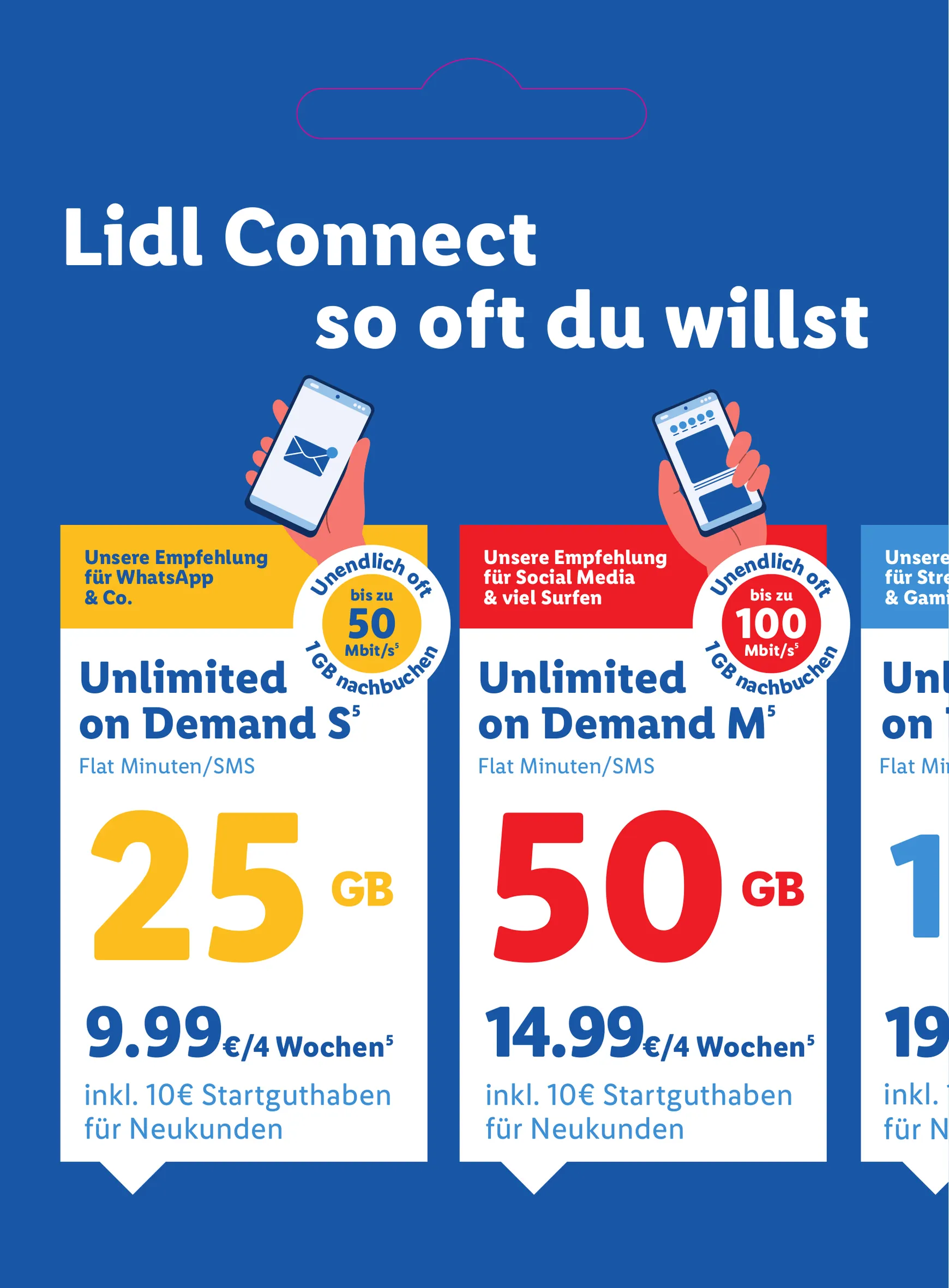 Lidl - Tarif Übersicht Prospekt – von Donnerstag 16.07.2026 bis Montag 31.08.2026 von 1. Oktober bis 31. August 2026 - Prospekt seite 8