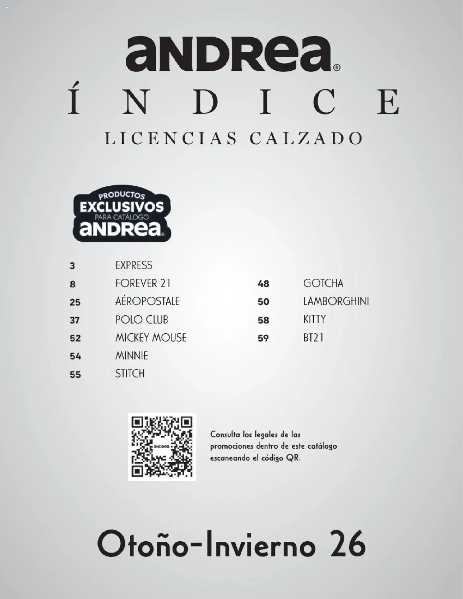 Catálogo de Andrea catálogo Las Mejores Licencias 2026 - Catálogos en línea de 23/08 - 30/01 23 de agosto al 30 de enero 2027 - Pagina 2