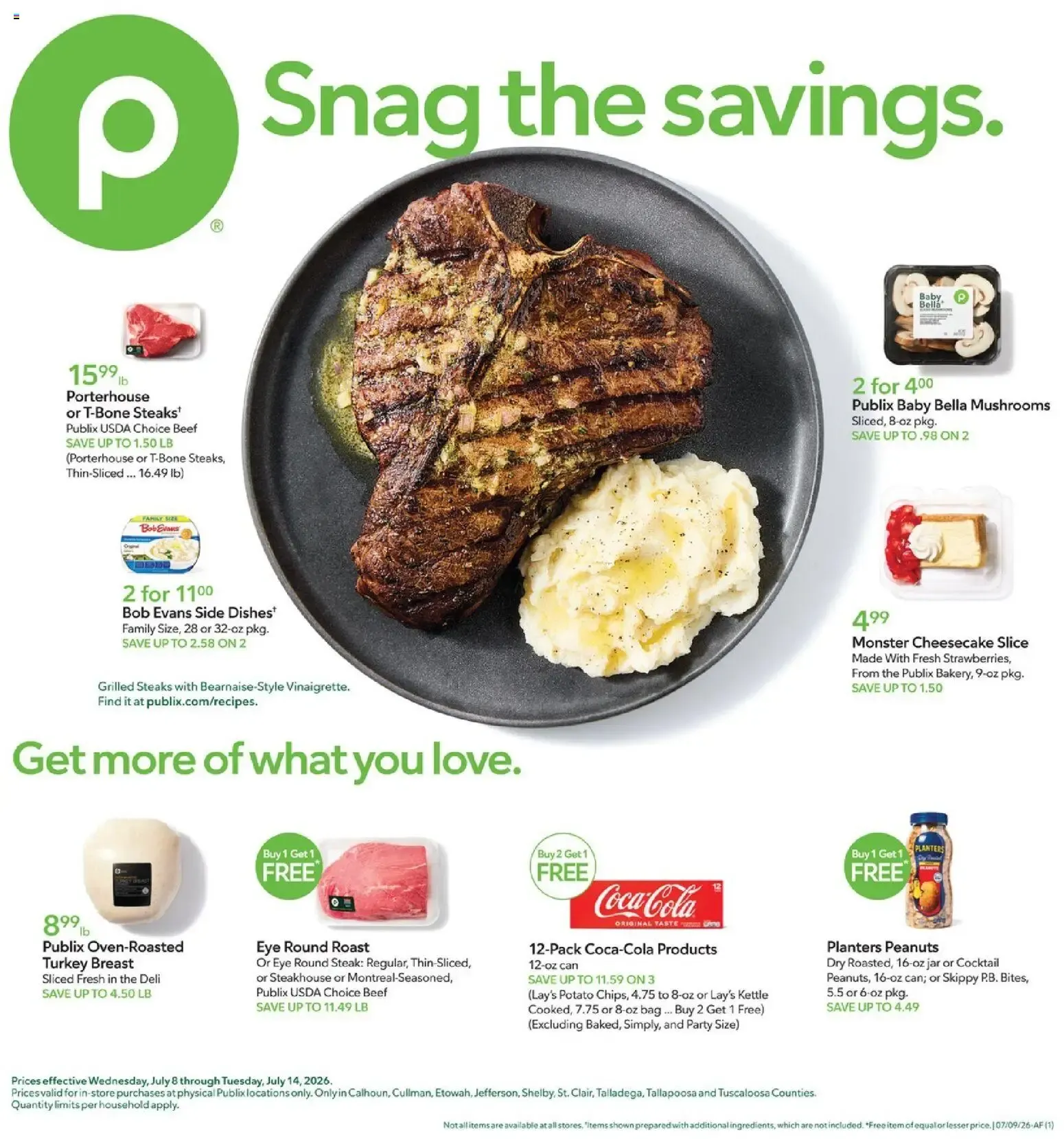 Snag the savings.