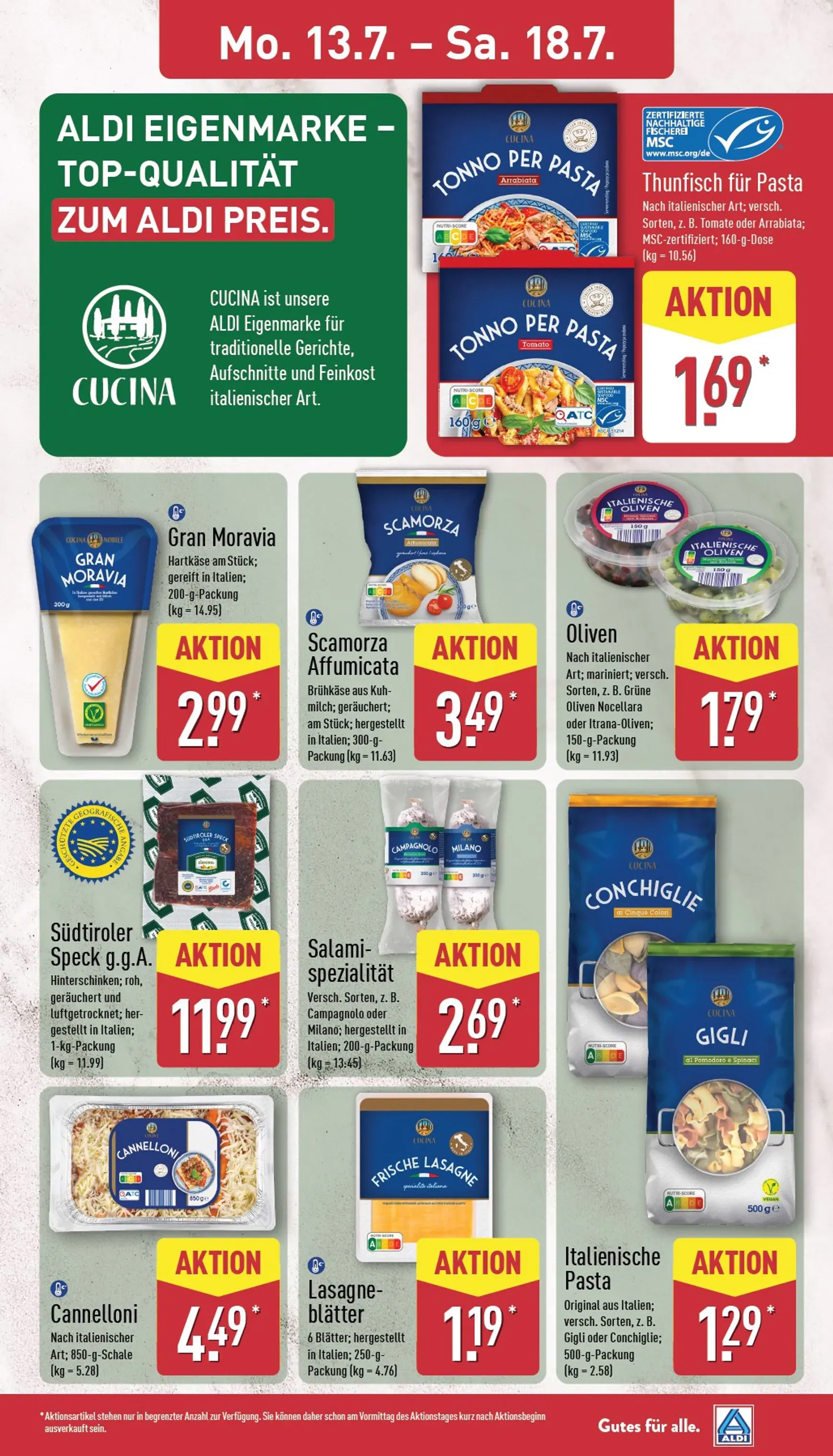 ALDI: Deine Genussreise nach Italien von 13. Juli bis 18. Juli 2026 - Prospekt seite 11