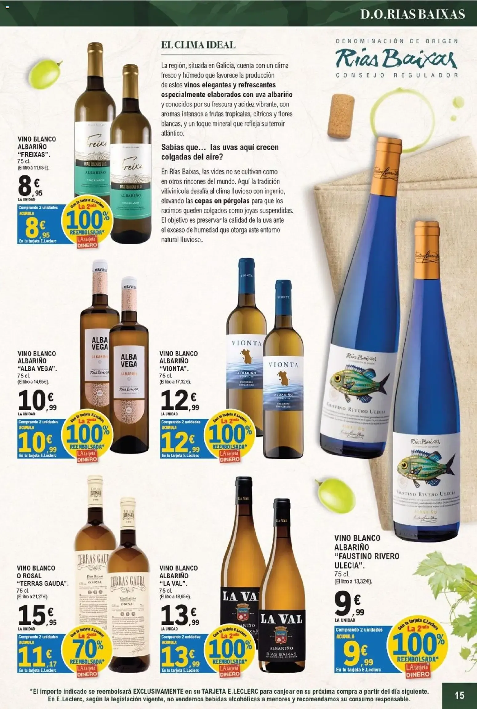 Catálogo de E.Leclerc - Feria del Vino 16 de septiembre al 4 de octubre 2026 - Página 15
