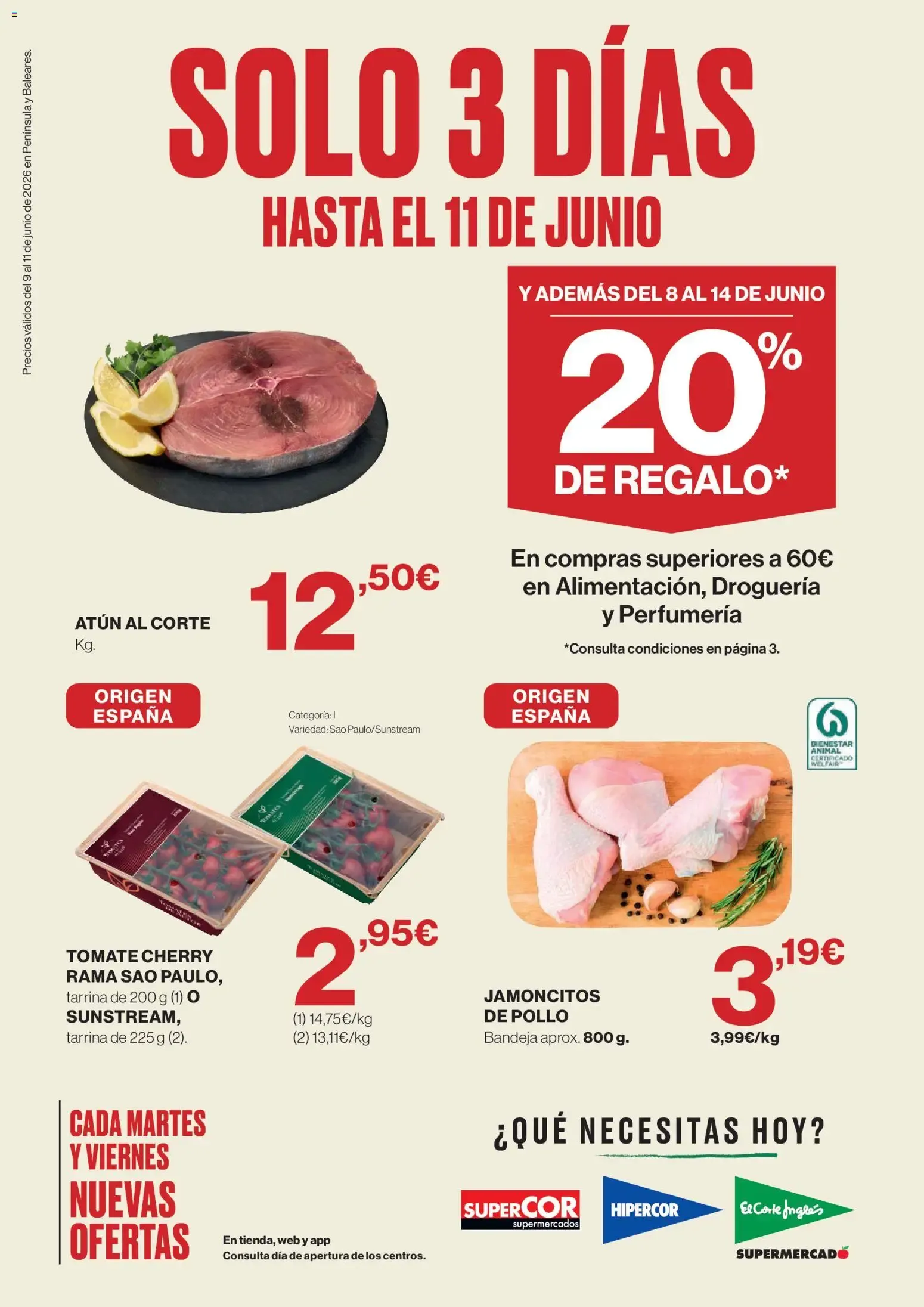 Catálogo de Supercor Península y Baleares 09/06/2026 - 11/06/2026 9 de junio al 11 de junio 2026 - Página 1