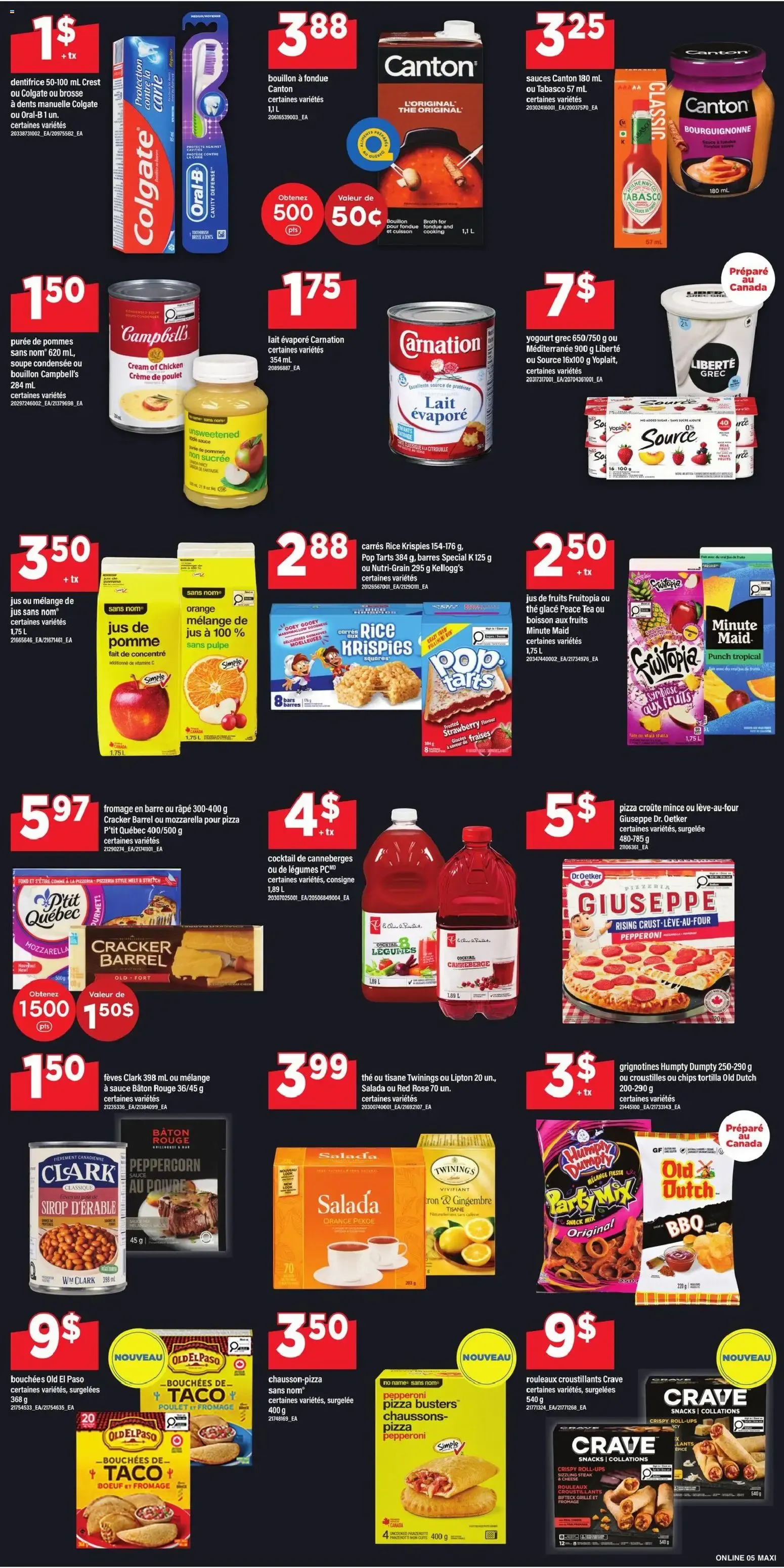 Maxi weekly flyer / circulaire from Sep 24, 2026 > weekly specials & deals from September 24 to September 30 2026 - flyer page 9