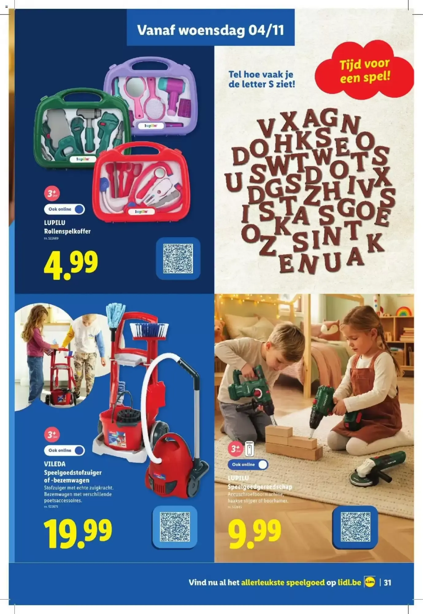 Lidl folder | Speelgoed van 21 oktober tot 24 november 2026 - folder pagina 31