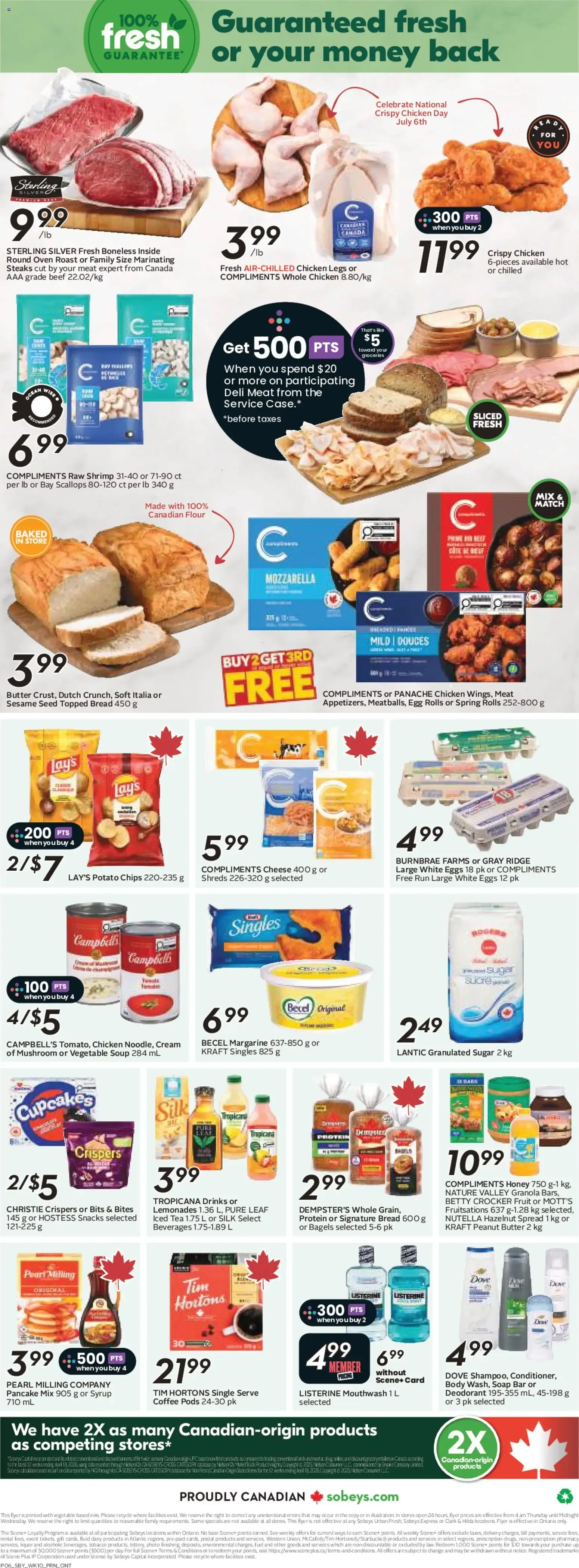 Sobeys weekly flyer / circulaire from Jul 2, 2026 > weekly specials & deals from July 2 to July 8 2026 - flyer page 4