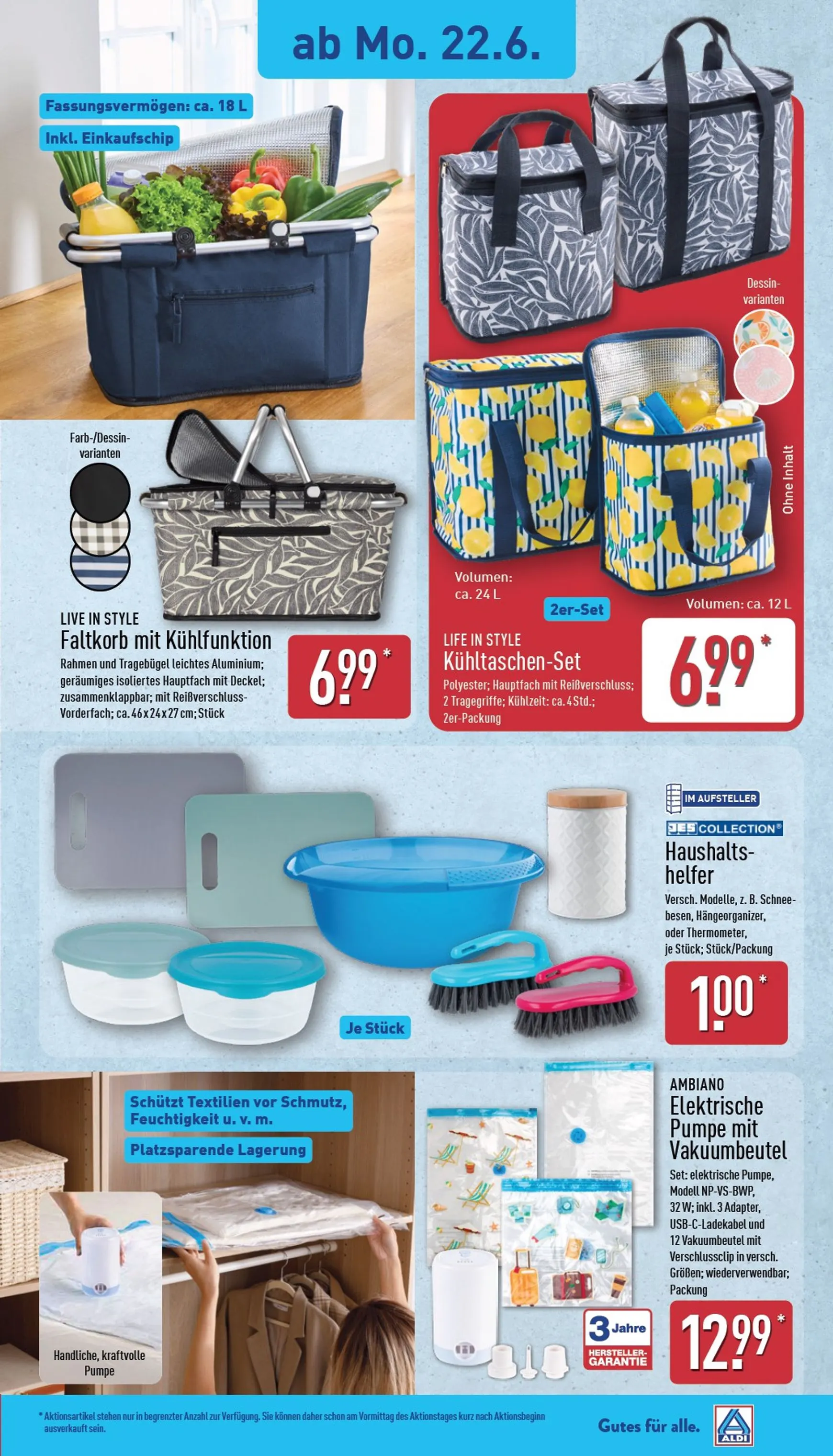 ALDI NORD Prospekt – von Montag 22.06.2026 bis Samstag 27.06.2026 von 22. Juni bis 27. Juni 2026 - Prospekt seite 15