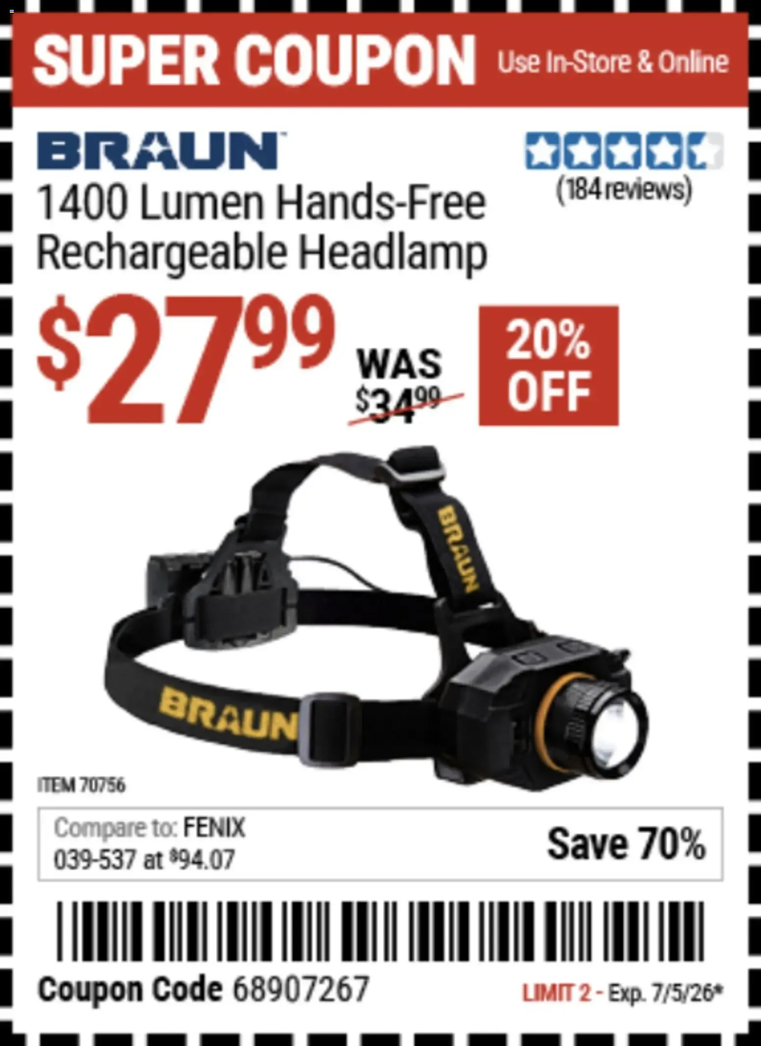 Weekly ad Harbor Freight Weekly Ad (06/22 - 07/05 2026) - Flyer from June 22 to July 5 2026 - Page 22