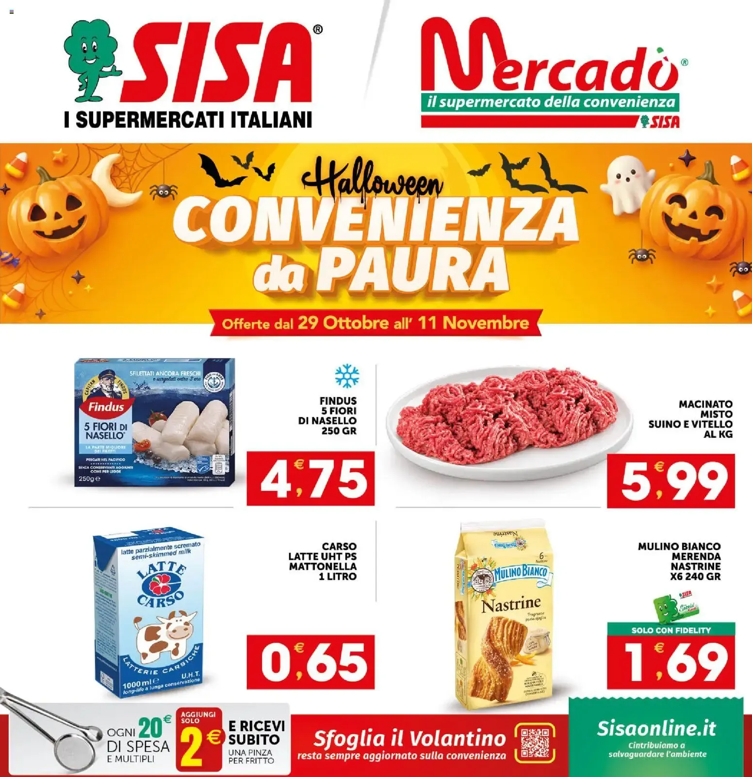 Halloween CONVENIENZA da PAURA da 29 ottobre a 11 novembre di 2026 - Pagina del volantino 1