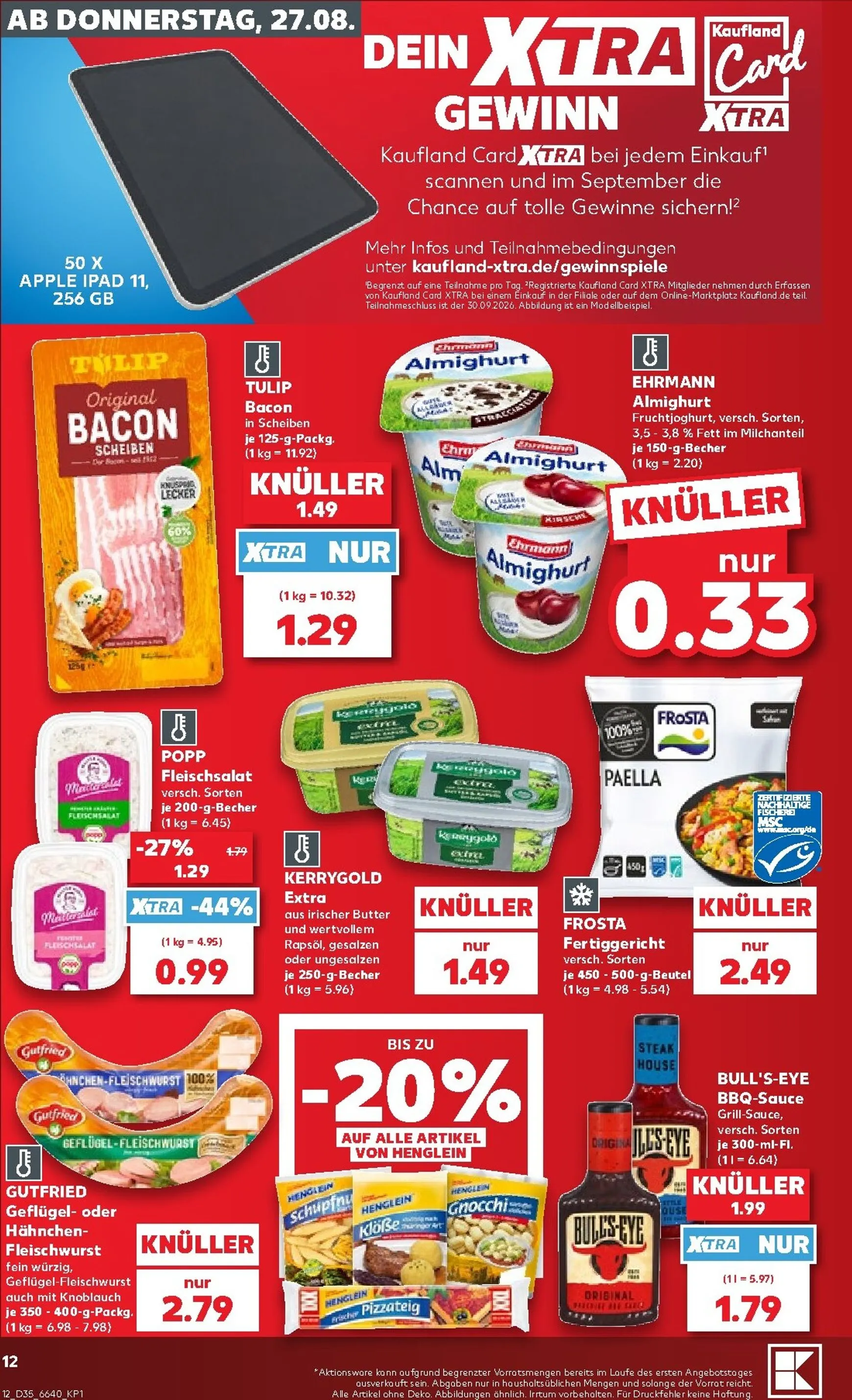 Kaufland Prospekt nächste Woche – von Donnerstag 27.08.2026 bis Mittwoch 02.09.2026 von 27. August bis 2. September 2026 - Prospekt seite 13