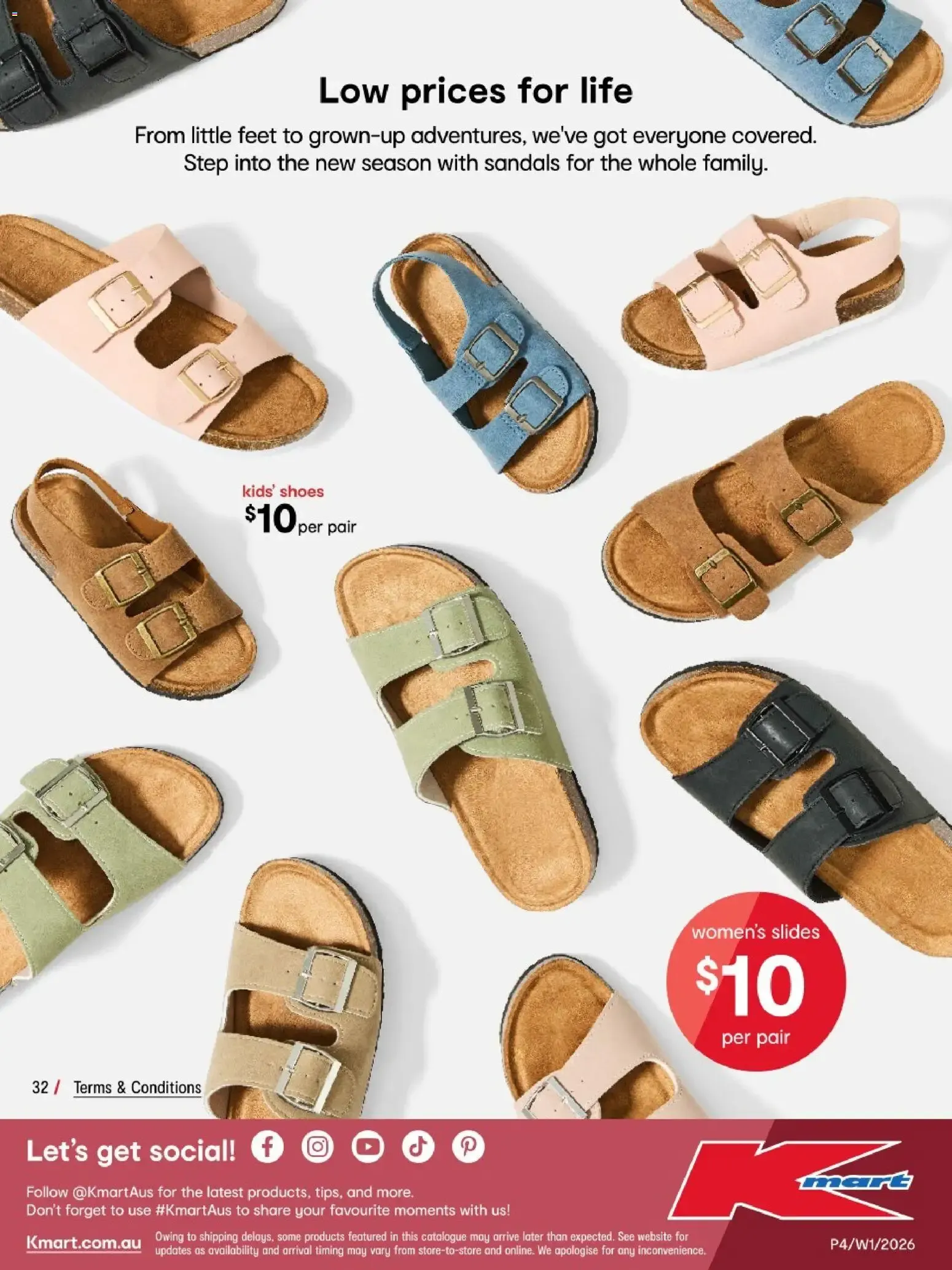 Kmart: Low prices for life - Catalogue valid from 1 October to 21 October 2026 - page 32