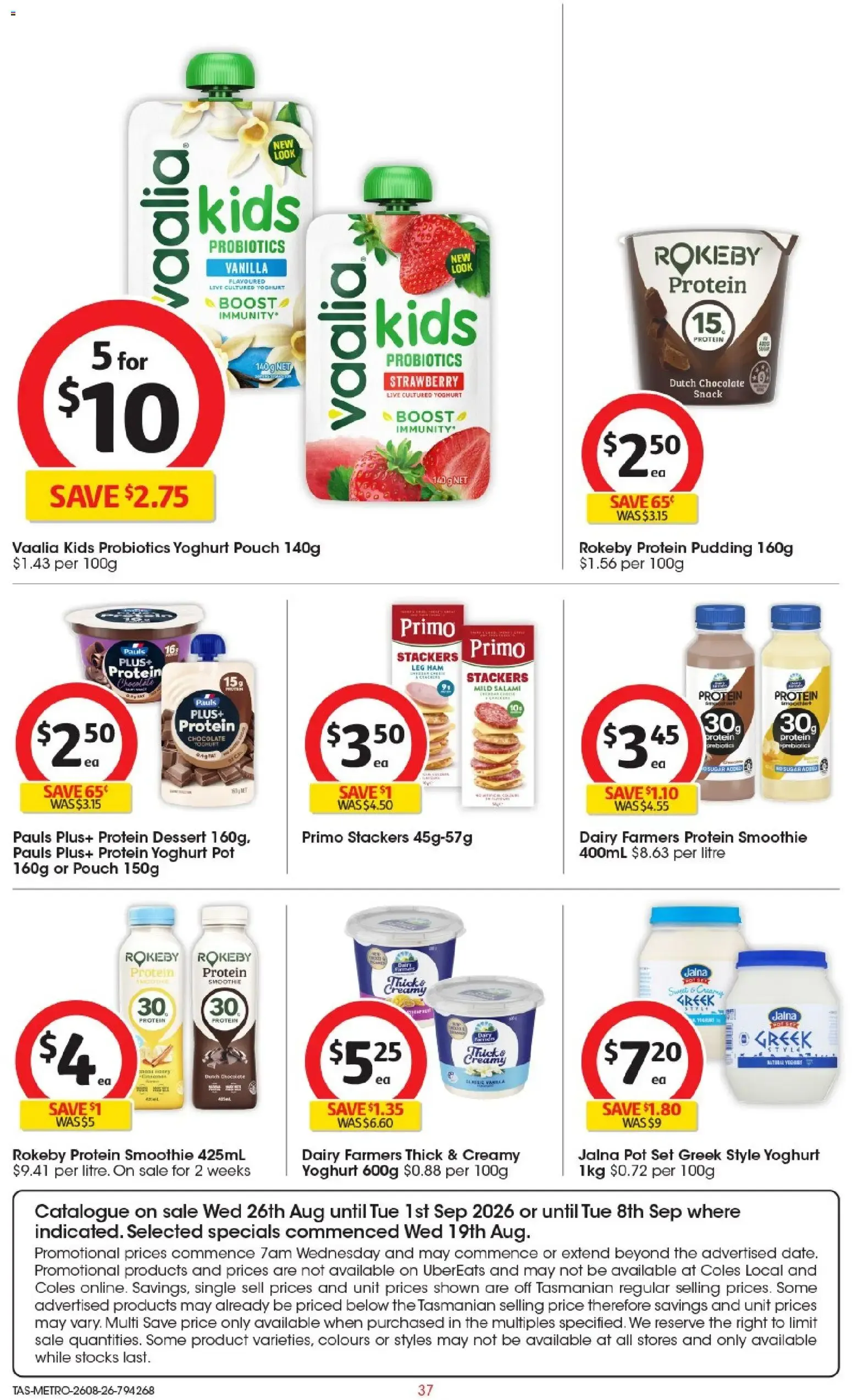 Coles catalogue valid from 26/08/2026 > Online Australia - Catalogue valid from 26 August to 1 September 2026 - page 37