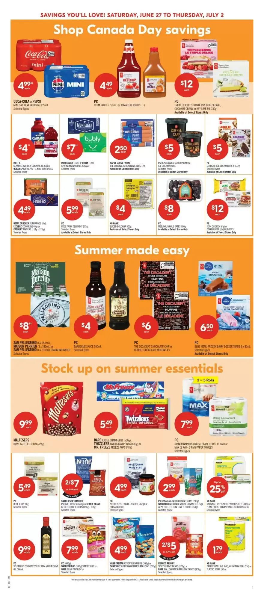 2 Day Sale from June 27 to June 28 2026 - flyer page 11