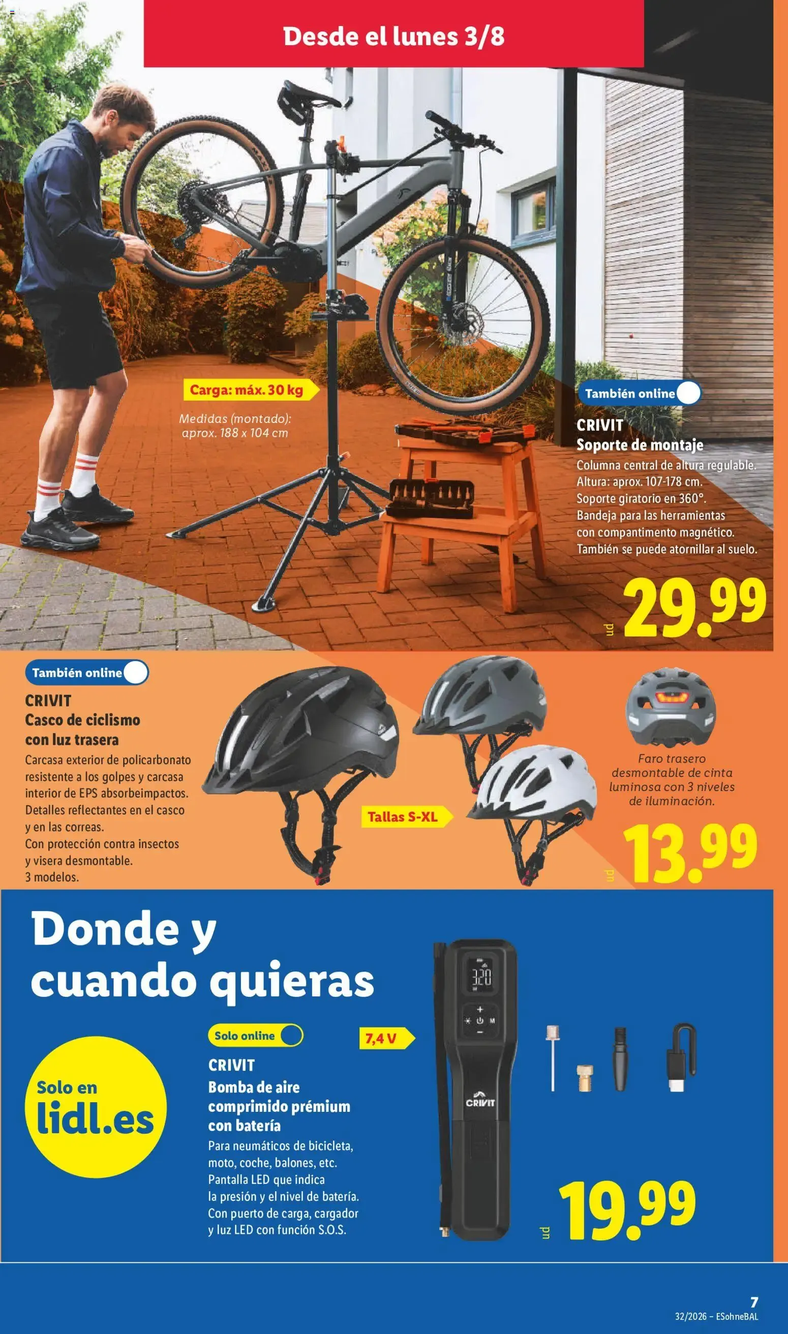 Catálogo de Lidl folleto de bazar del 03/08/2026 | Ofertas 3 de agosto al 9 de agosto 2026 - Página 13