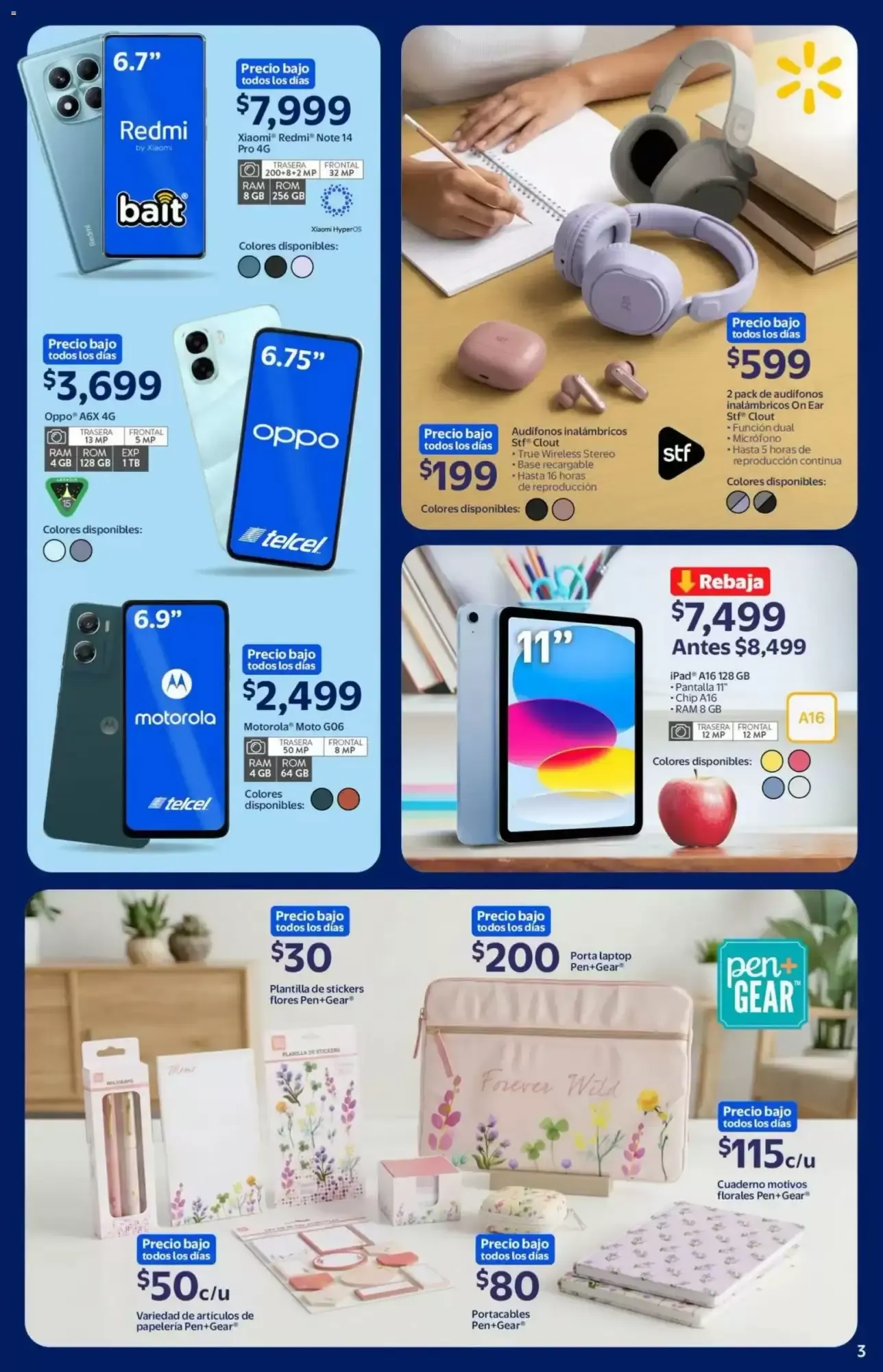 Catálogo de Folleto Walmart 8 de julio al 21 de julio 2026 - Pagina 3