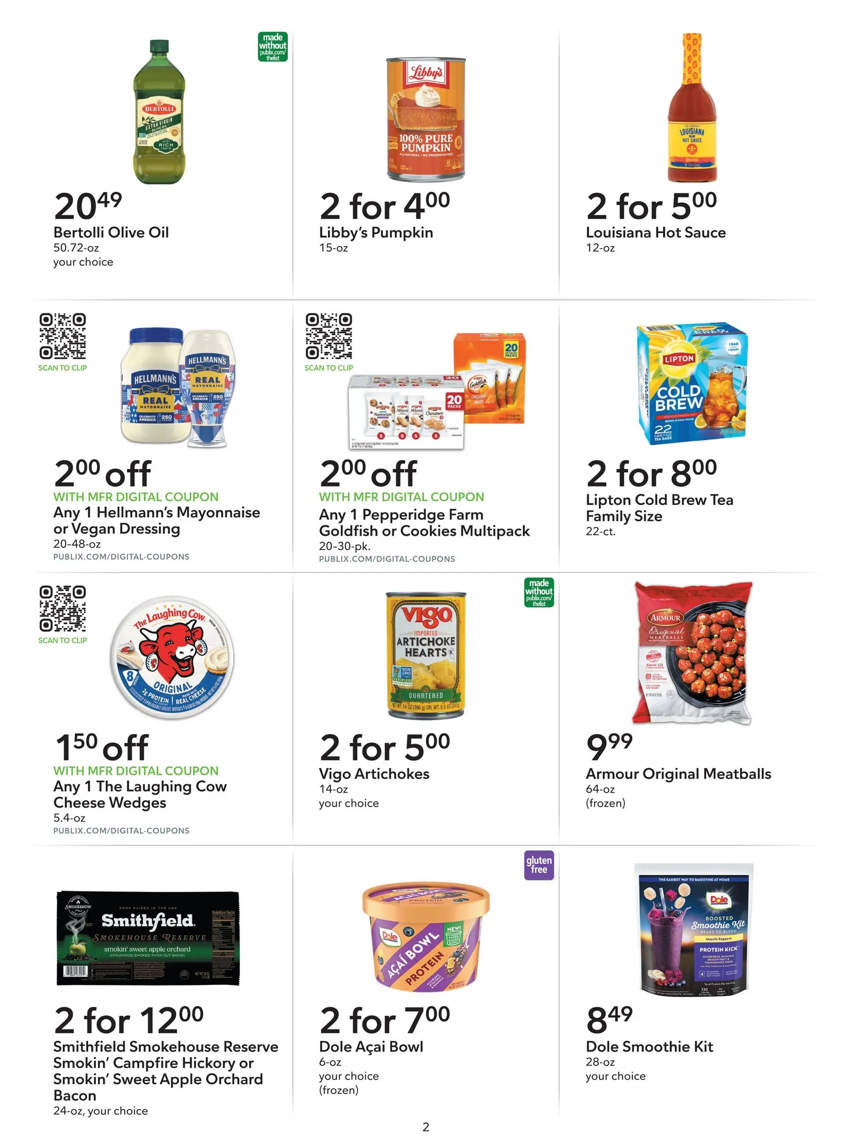 Weekly ad Publix Extra Savings from August 27 to September 9 2026 - Page 2