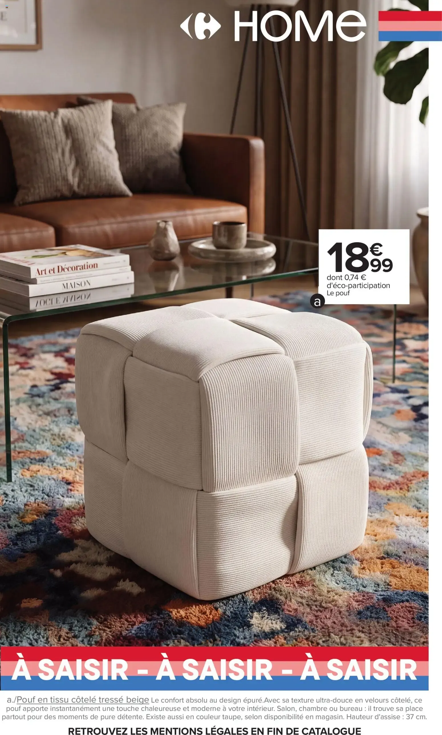Carrefour Des idées déco pour tous les styles à partir du 29/09/2026 - promo en ligne du 29 septembre au 12 octobre 2026 - Catalogue page 3