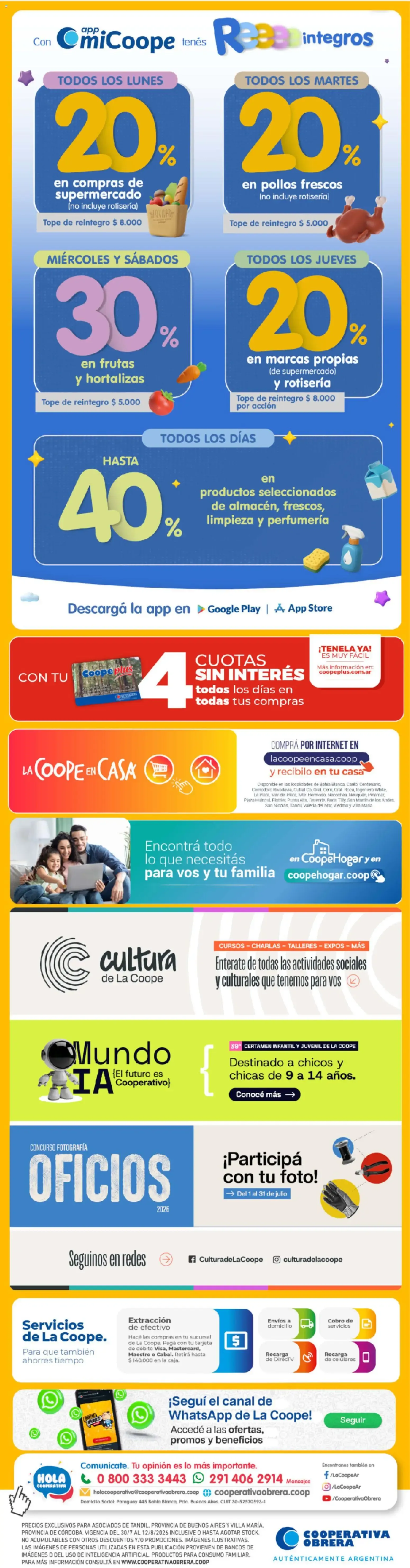 Ofertas de Catálogo La Coope: Ofertas Imperdibles 30 de julio al 12 de agosto 2026 - Página 9 del catálogo