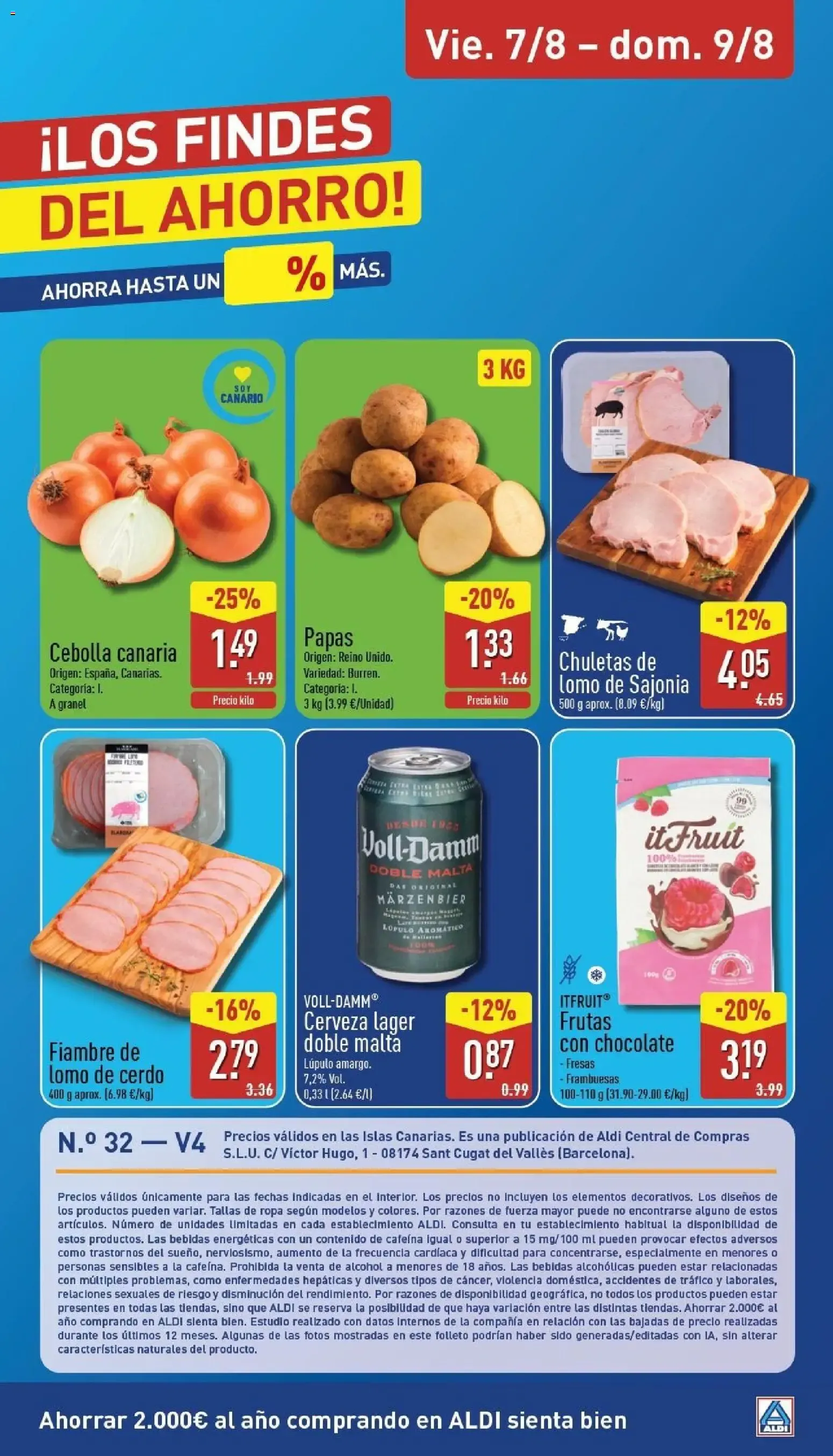 Catálogo de Aldi: Frescura a precios para tirarse a la piscina 3 de agosto al 9 de agosto 2026 - Página 28