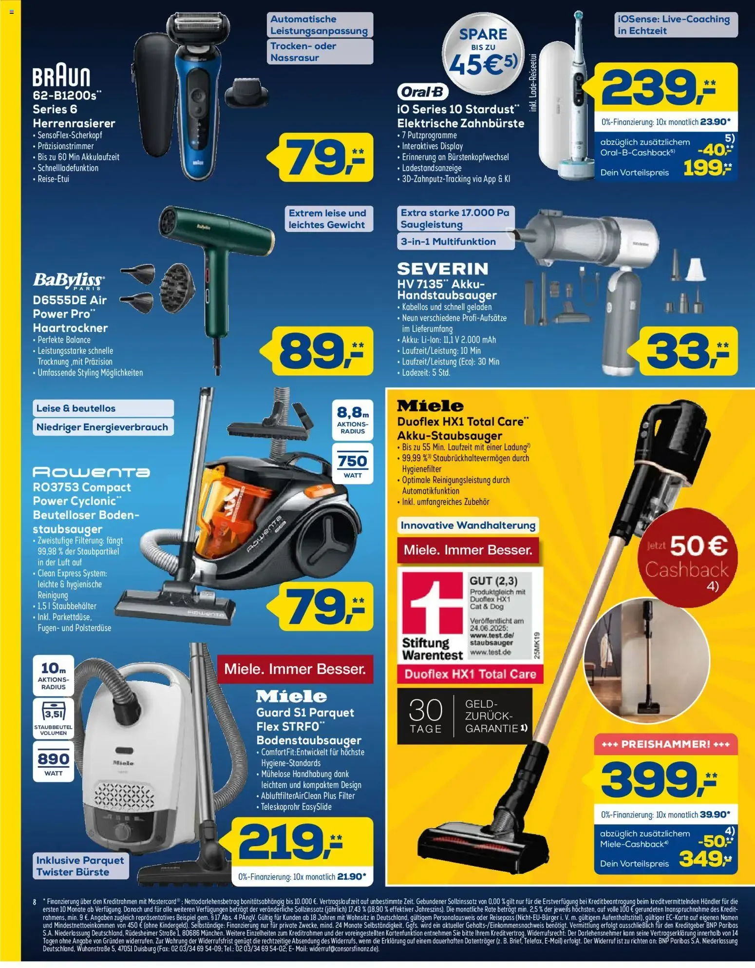 Euronics Prospekt (ab 11.07.2026) zum Blättern von 11. Juli bis 17. Juli 2026 - Prospekt seite 8