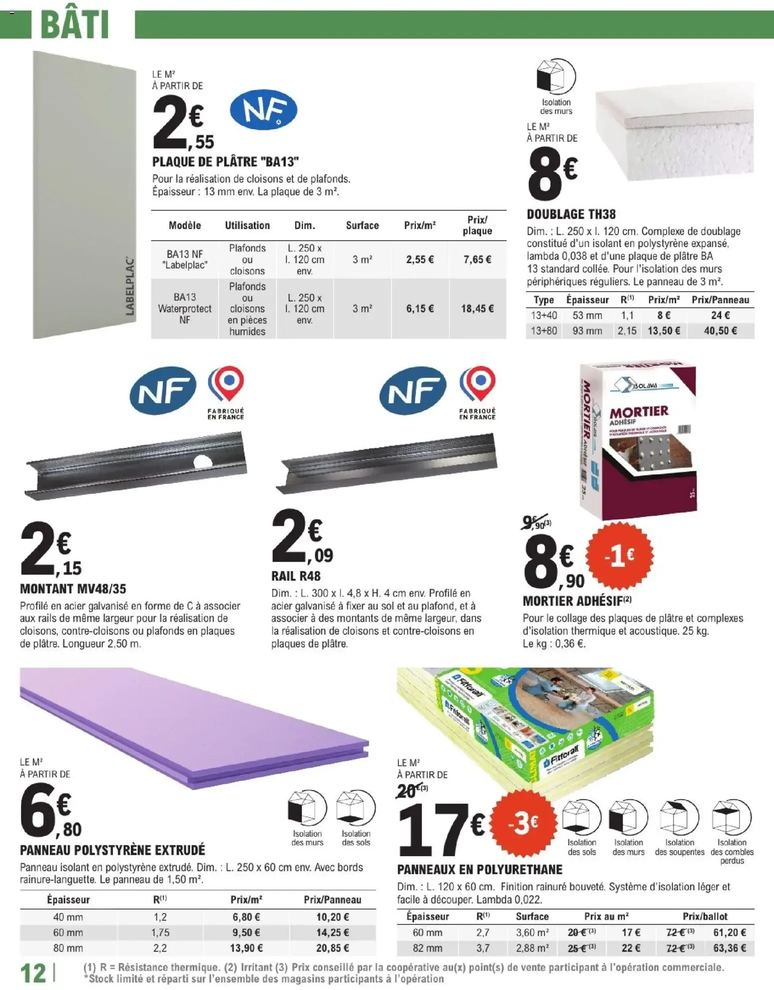 Brico E.Leclerc Arrivages bricolage à partir du 25/08/2026 - promo en ligne du 25 août au 12 septembre 2026 - Catalogue page 12