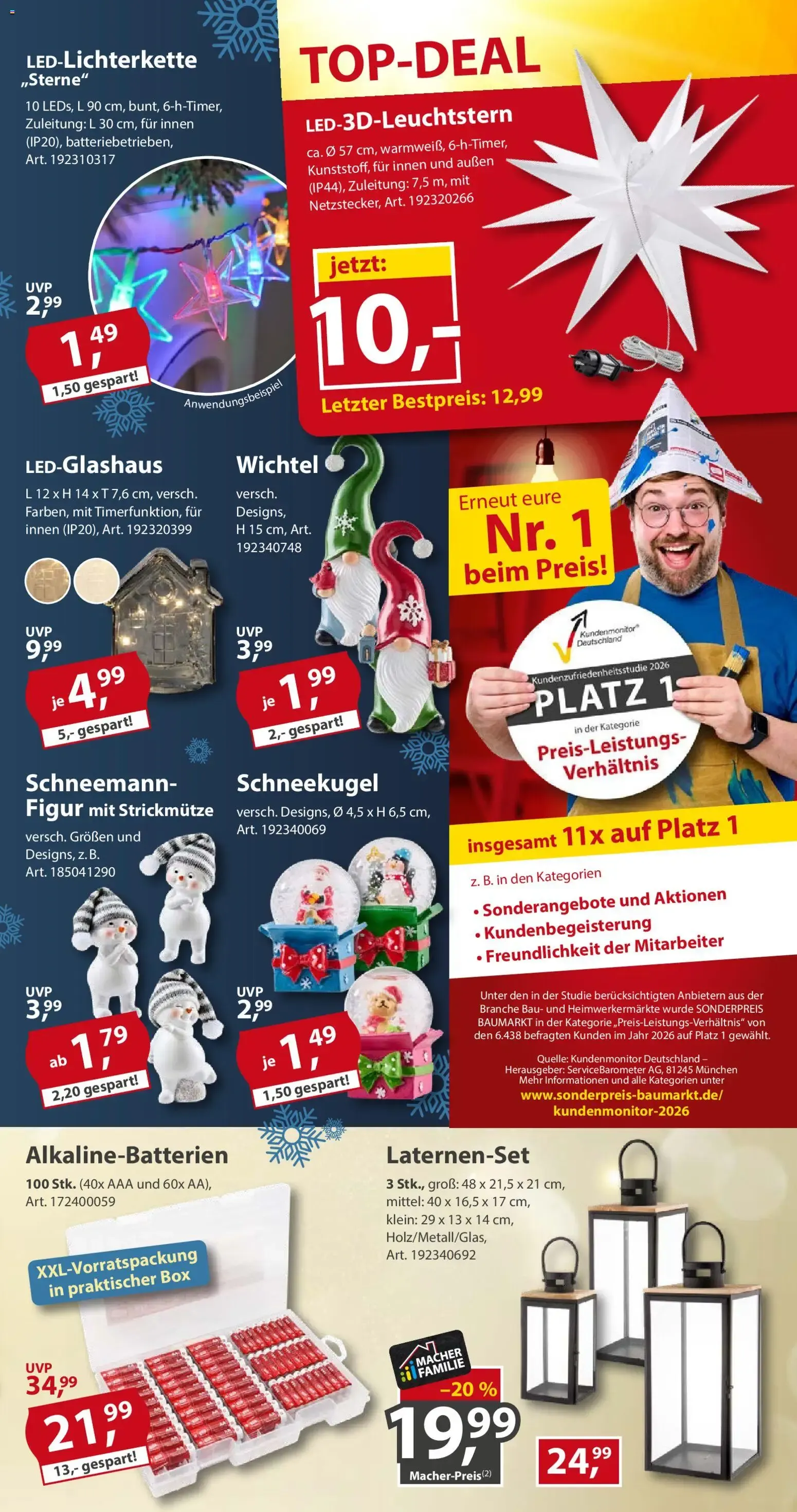 Sonderpreis Baumarkt Prospekt (ab 17.10.2026) zum Blättern von 17. Oktober bis 23. Oktober 2026 - Prospekt seite 3