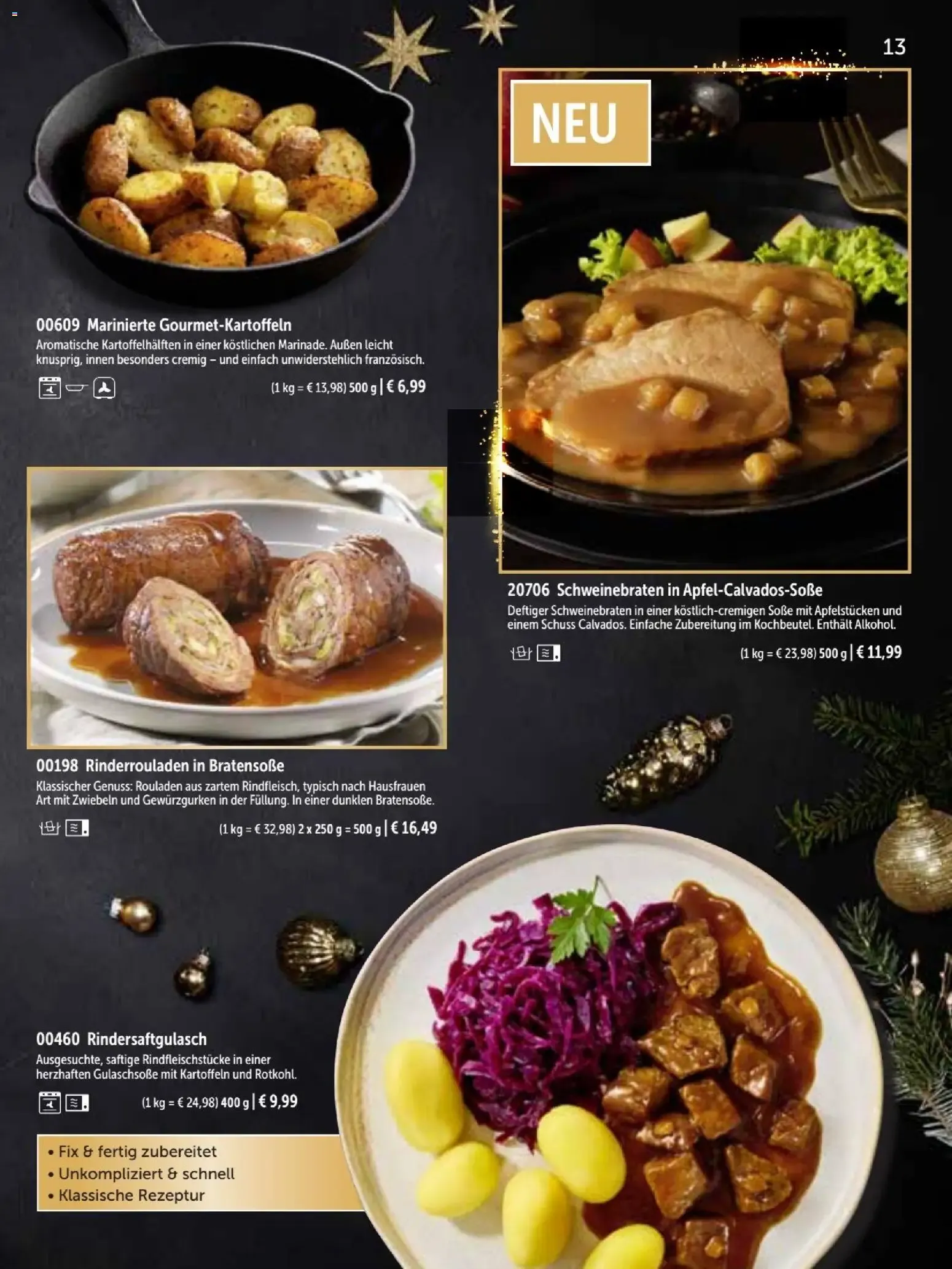 Bofrost Weihnachten von 26. Oktober bis 23. Dezember 2026 - Prospekt seite 12