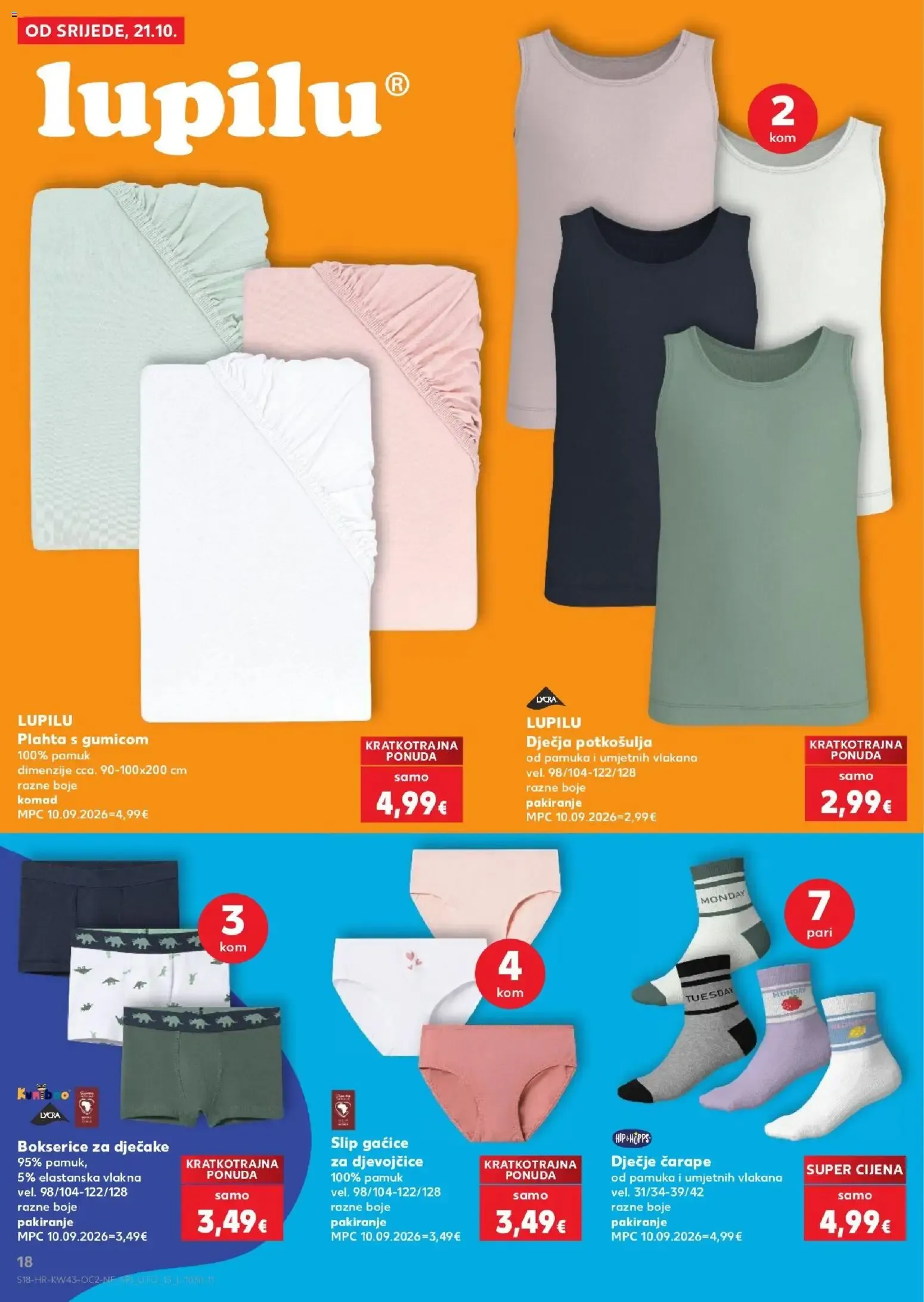 Katalog Kaufland Katalog novi od 21.10.2026 na listanje > letak digitalni od 21. listopada do 27. listopada 2026. - Pregled Stranica 18