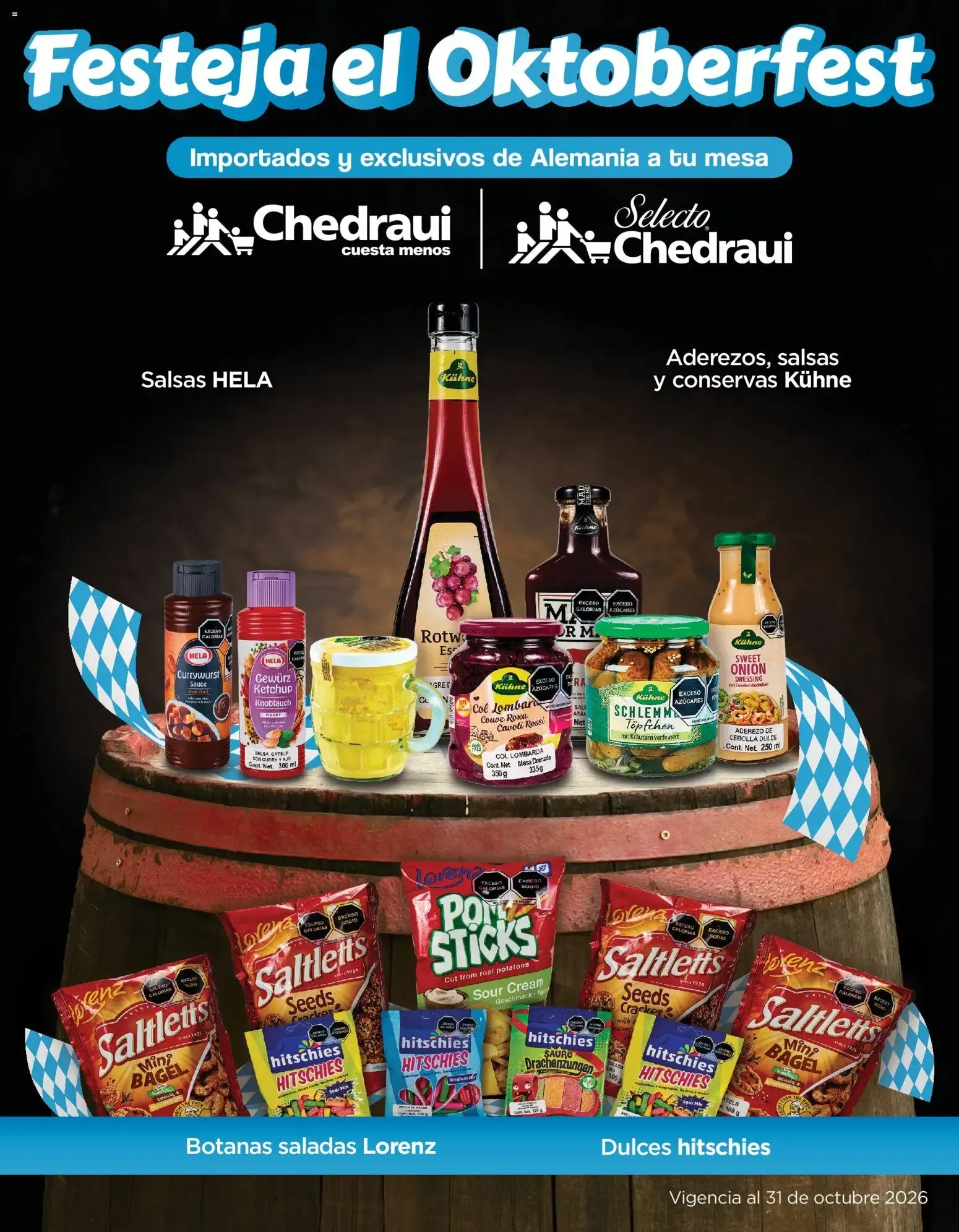 Catálogo de Chedraui folleto Festeja el Oktoberfest (01/10/2026 - 31/10/2026) - catálogo en línea 1 de octubre al 31 de octubre 2026 - Pagina 1