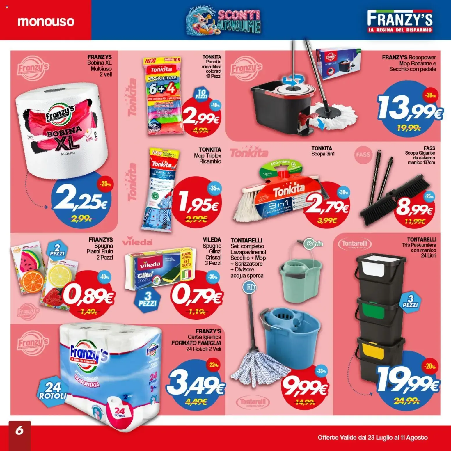 Franzy's Sconti Altovolume da 23 luglio a 11 agosto di 2026 - Pagina del volantino 6