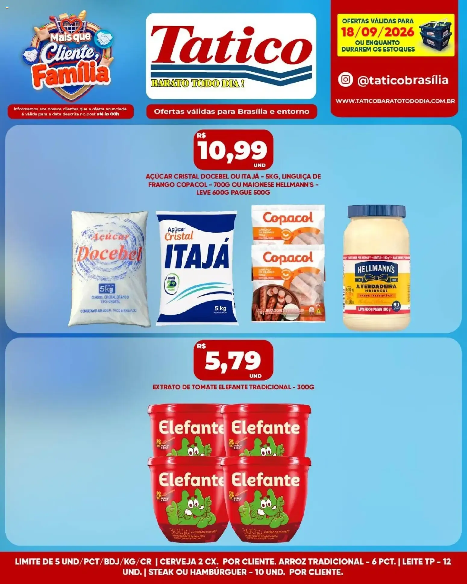 Encarte de Tatico ofertas do Dia de 18/09/2026 | Promoções Online 18 de setembro até 18 de setembro 2026 - Pagina 7