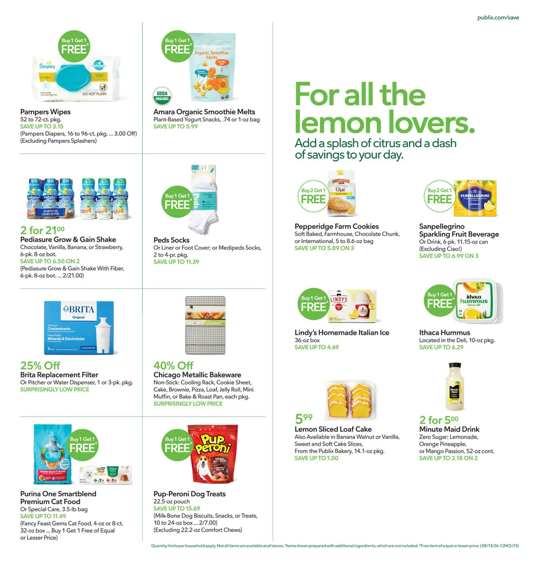 Weekly ad Current Publix leaflet valid from Wednesday 08/12/2026 to Tuesday 08/18/2026 from August 12 to August 18 2026 - Page 15