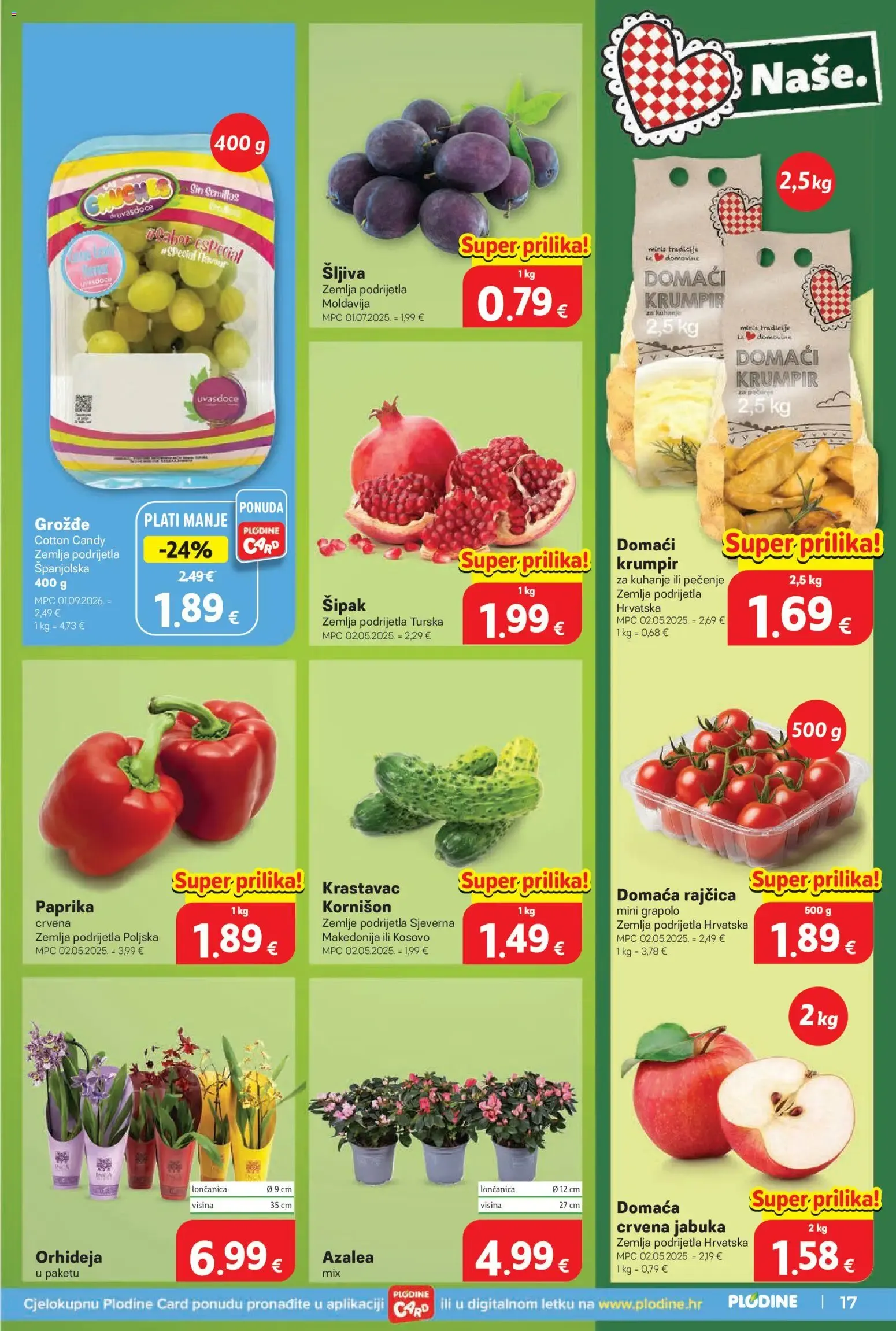 Katalog Plodine Katalog novi od 23.09.2026 na listanje > letak digitalni od 23. rujna do 29. rujna 2026. - Pregled Stranica 16