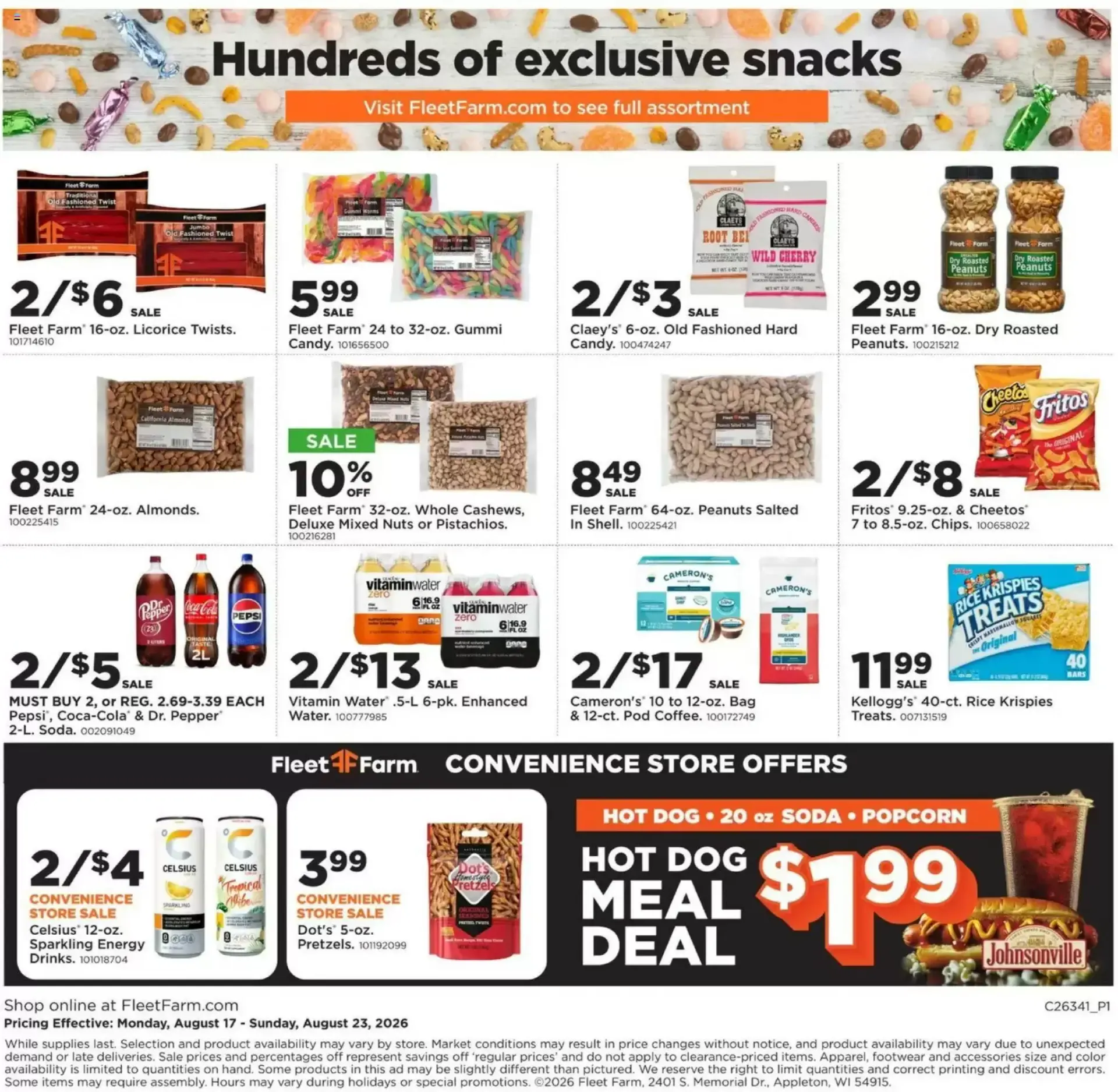 Weekly ad Fleet Farm Weekly Ad from August 17 to August 23 2026 - Page 22