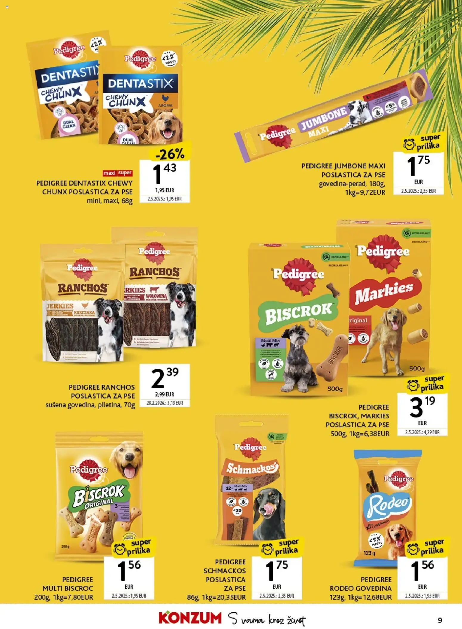 Katalog Konzum Katalog Ljetne Avanture novi od 06.07.2026 na listanje > letak digitalni od 6. srpnja do 26. srpnja 2026. - Pregled Stranica 9