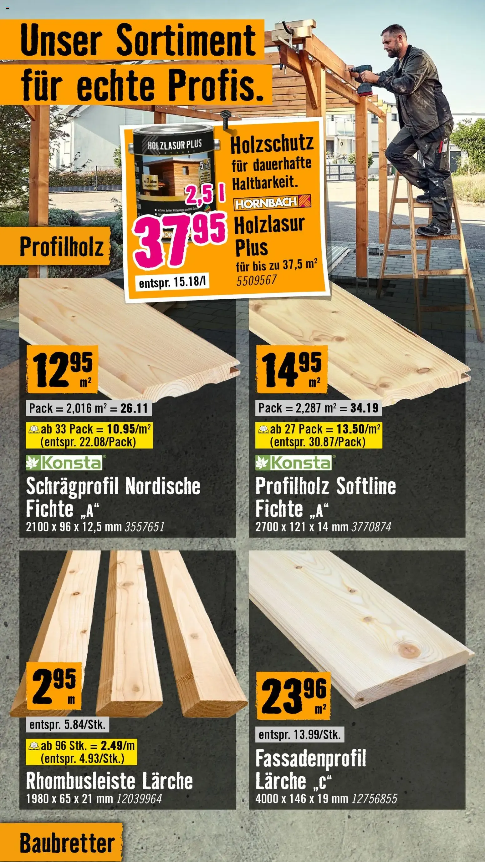 HORNBACH - La nueva gran apertura en Graz Liebenau y todos los mercados celebran von 16. September bis 14. Oktober 2026 - Flugblätt seite 6