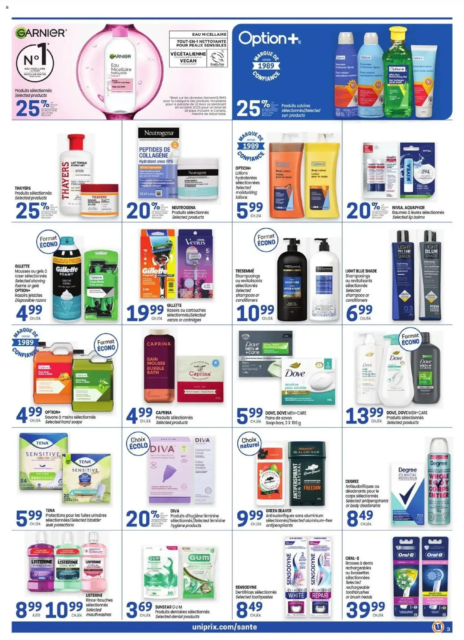 Uniprix - Uniprix Sante from Aug 20, 2026 > weekly specials & deals from August 20 to August 26 2026 - flyer page 3
