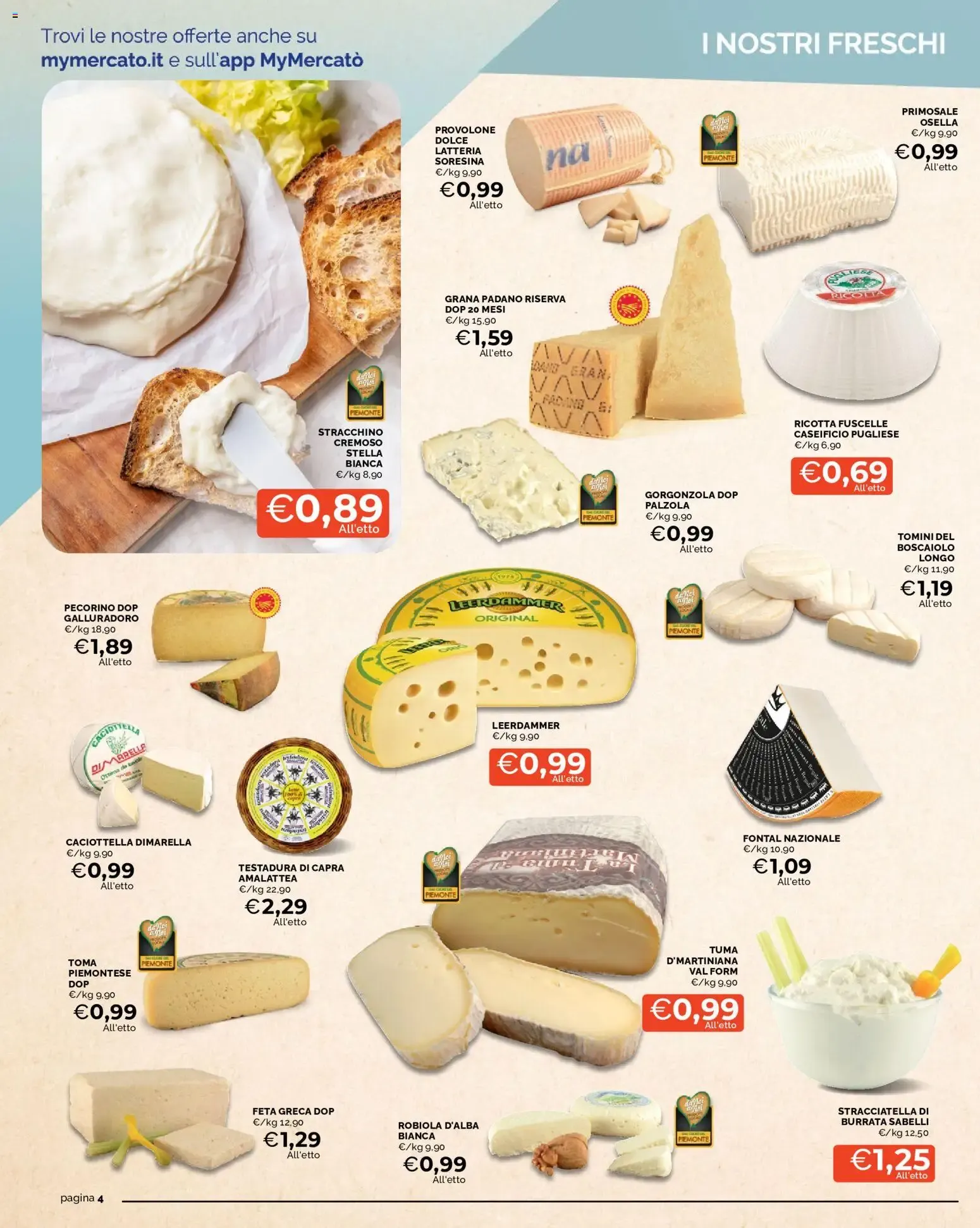 Mercatò: Grande Concorso Premia la Tua Spesa y Sconto 50% da 4 giugno a 17 giugno di 2026 - Pagina del volantino 4
