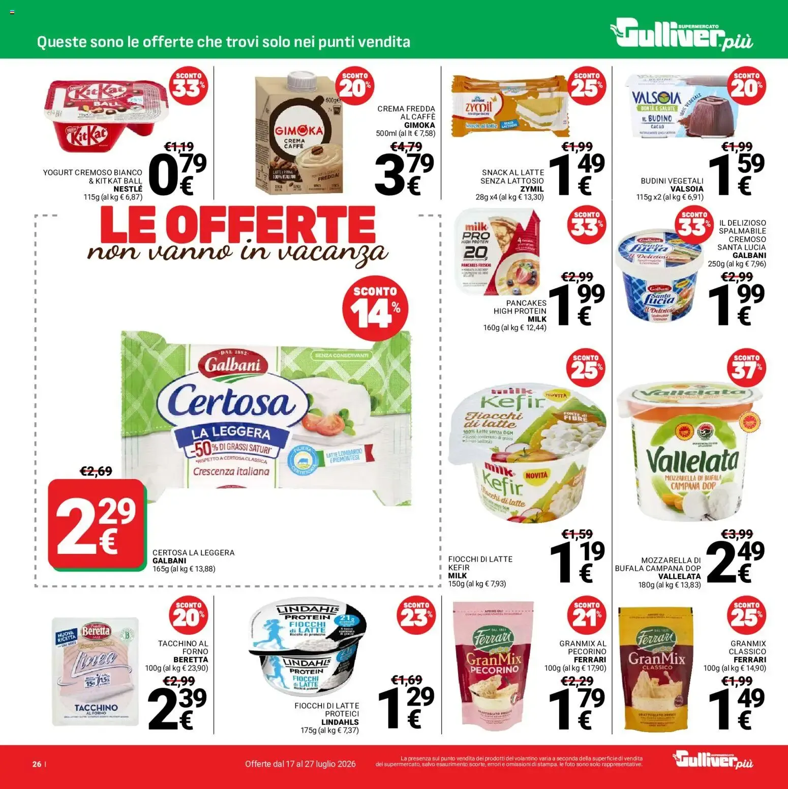Nuovo Gulliver volantino dal 17/07/2026 > offerte anteprima 🛍️ da 17 luglio a 27 luglio di 2026 - Pagina del volantino 19