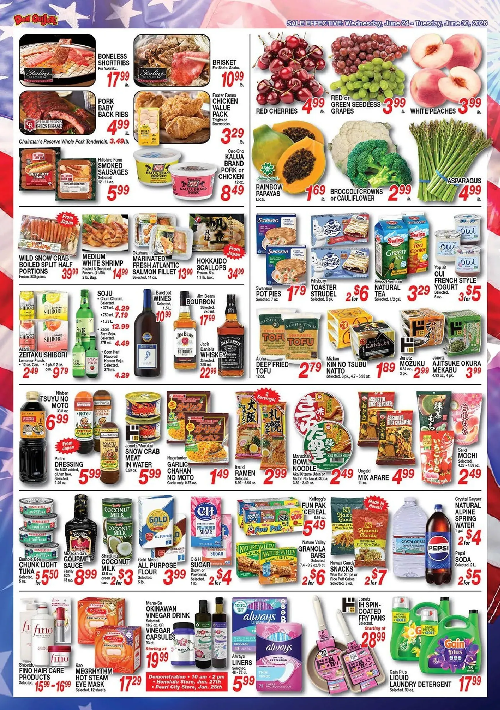 Weekly ad Current Don Quijote leaflet valid from Wednesday 06/24/2026 to Tuesday 06/30/2026 from June 24 to June 30 2026 - Page 4