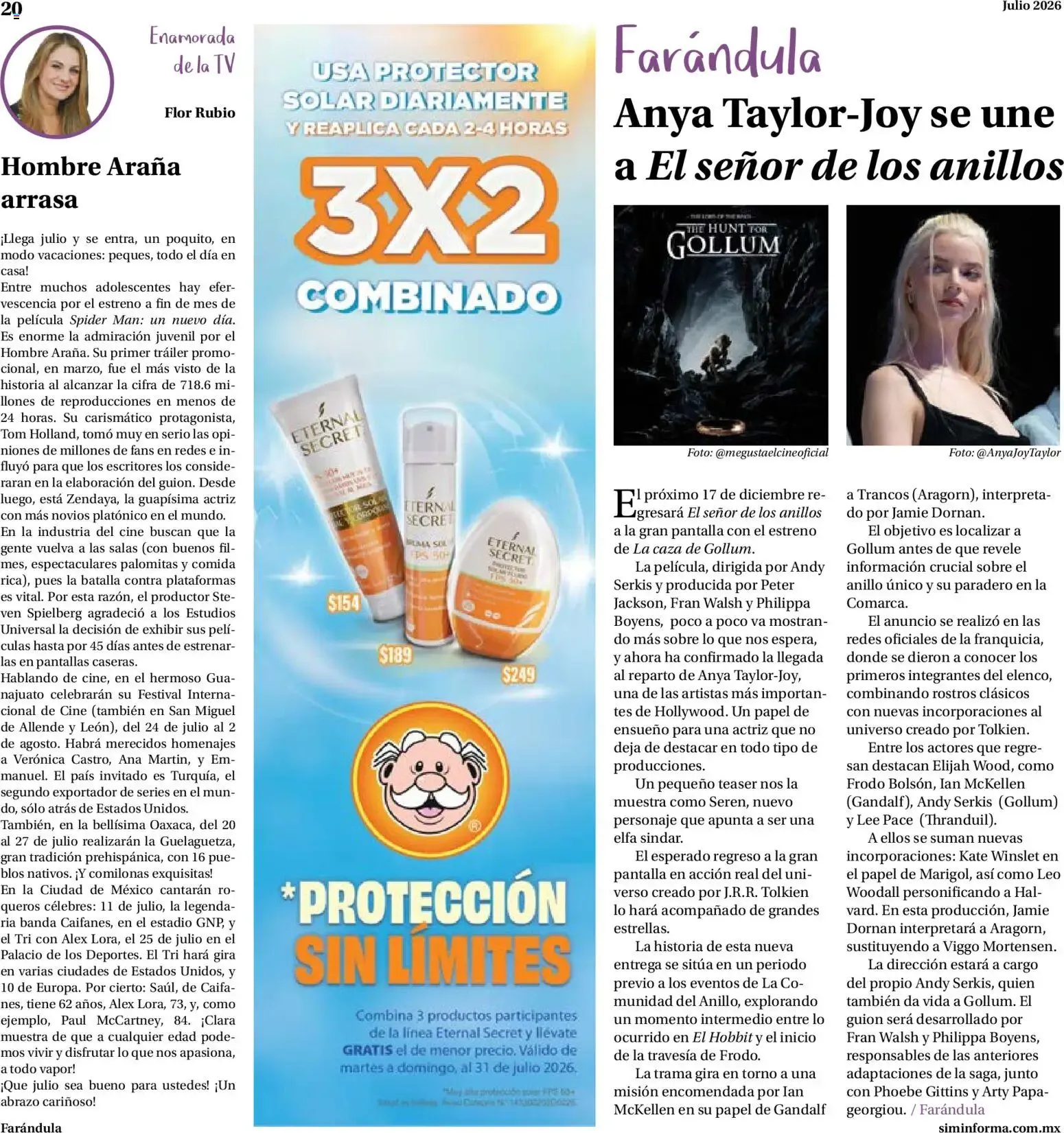 Catálogo de SIMINFORMA 1 de julio al 31 de julio 2026 - Pagina 20
