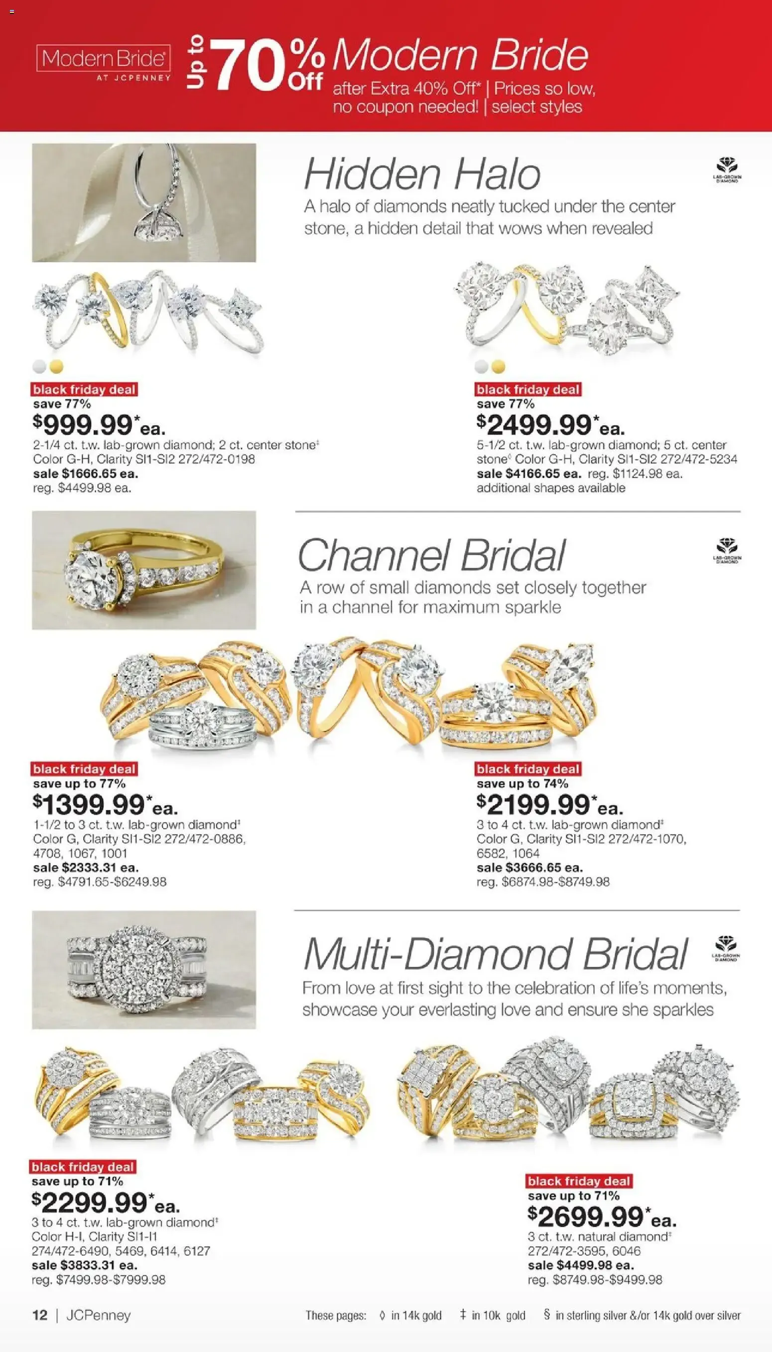 Weekly ad JCPenney Black Friday Early Access Jewelry Deals from October 26 to November 15 2026 - Page 12