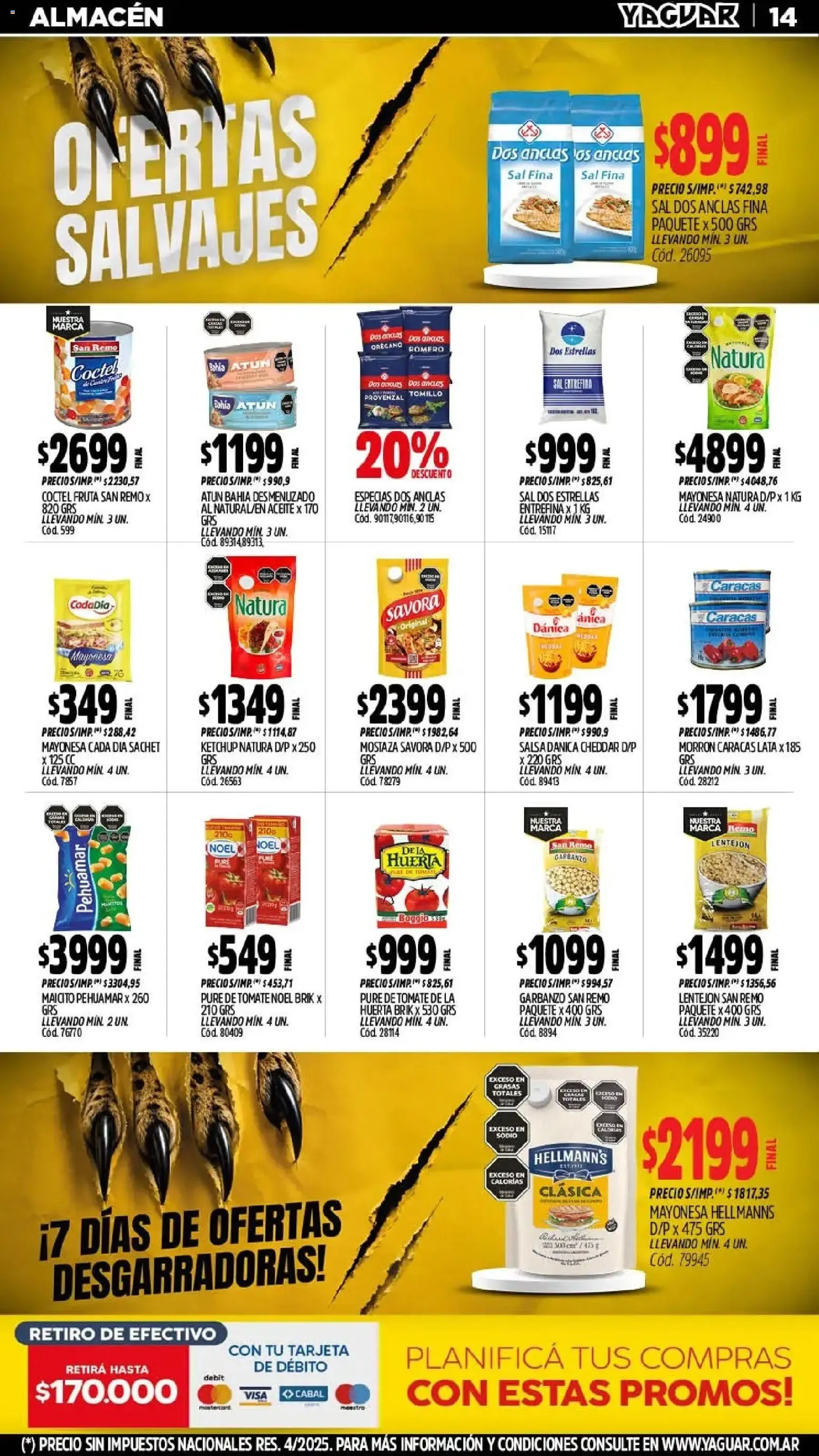 Ofertas de Yaguar - Oferta Semanal Santa Fé del 03/08/2026 - 09/08/2026 3 de agosto al 9 de agosto 2026 - Página 15 del catálogo